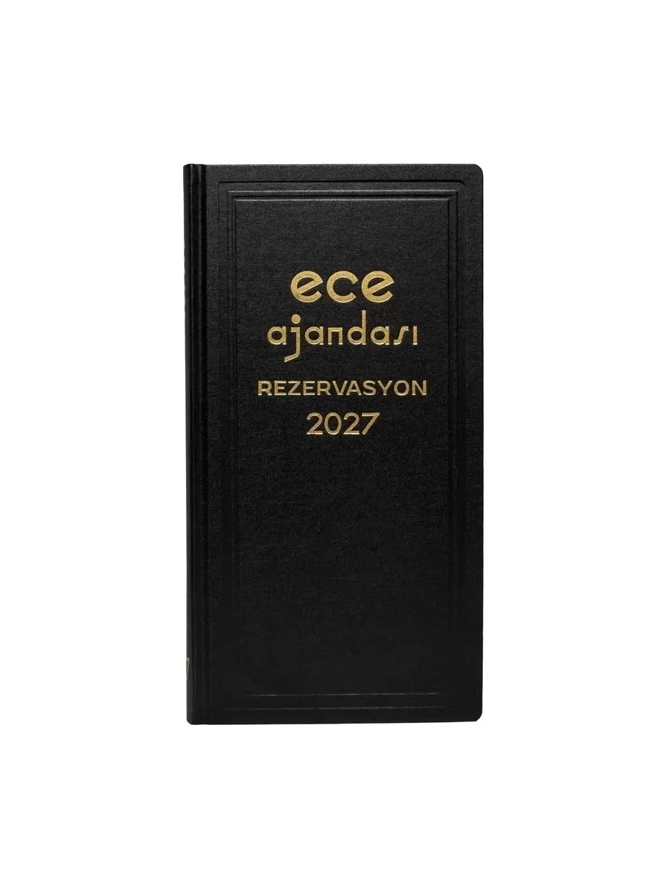 Ece Ajandası Rezervasyon 2027 Yılı Tarihli Randevu Takip Rezervasyon Ajandası 17 x 33 CM