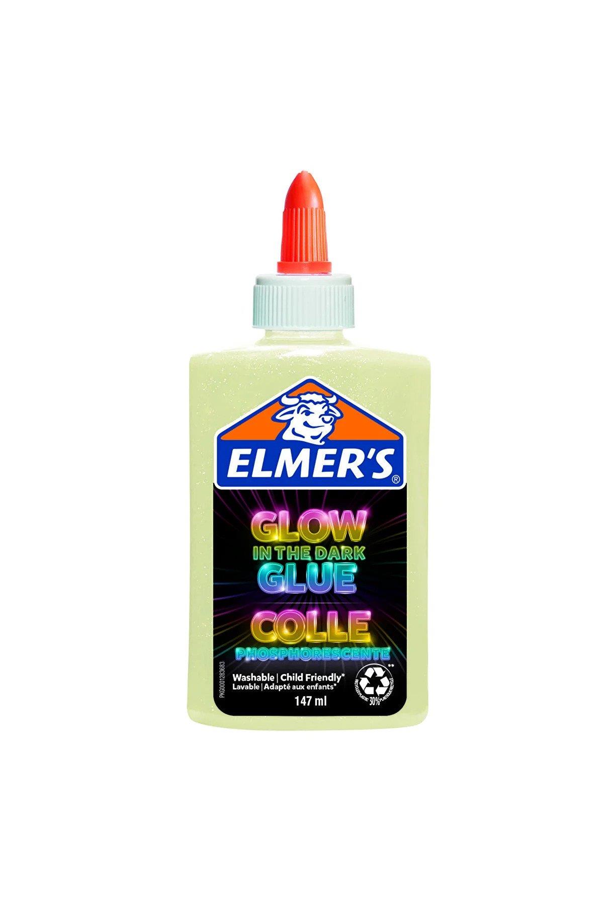 Elmer S Karanlıkta Parlayan Yapıştırıcı Açık Bej Slime Karanlıkta Parlayan 147 ML