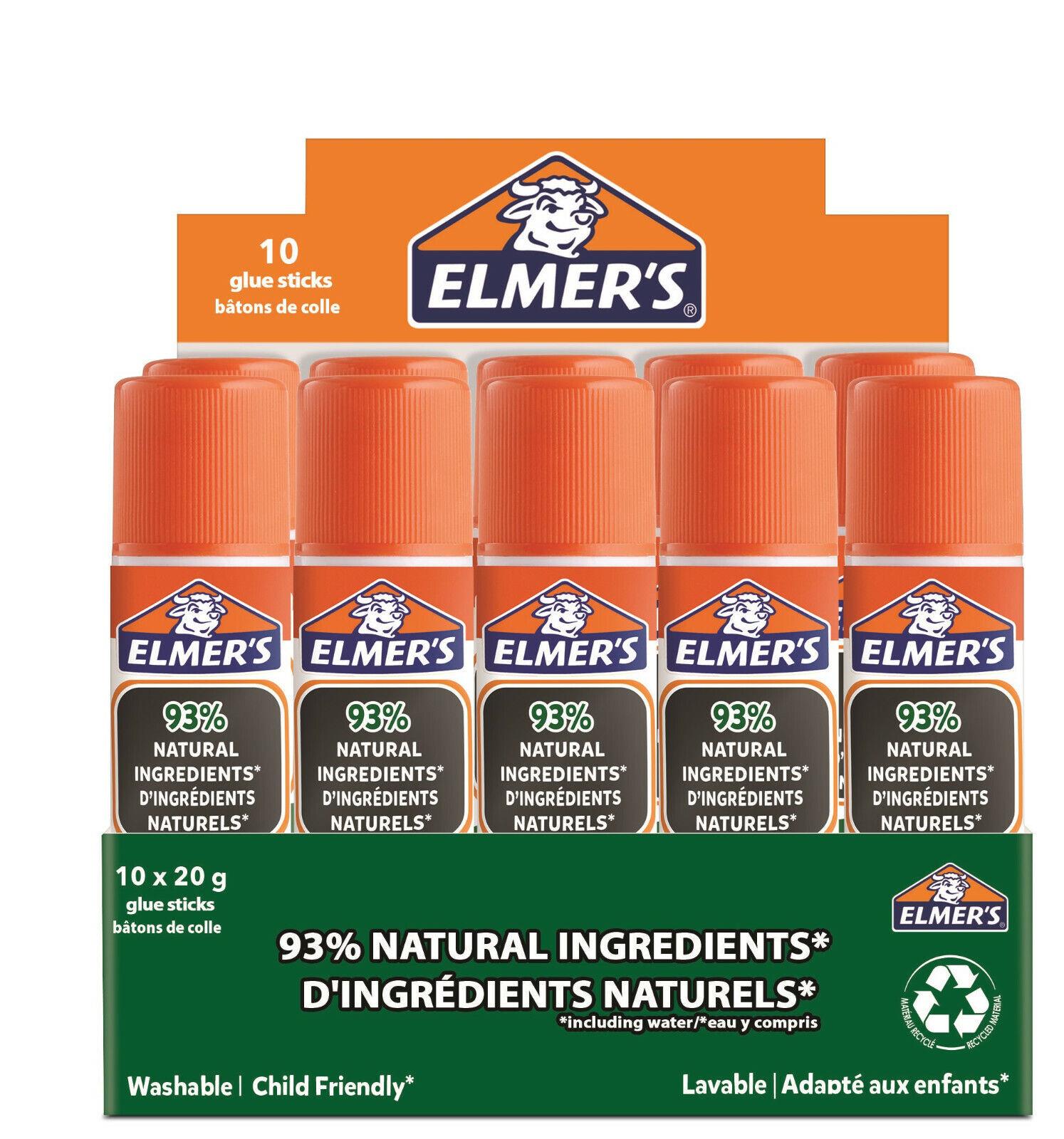 Elmers Stick Yapıştırıcı Öğrenci Tipi 40 Gram Stick Yapıştırıcı (10 Lu Paket)