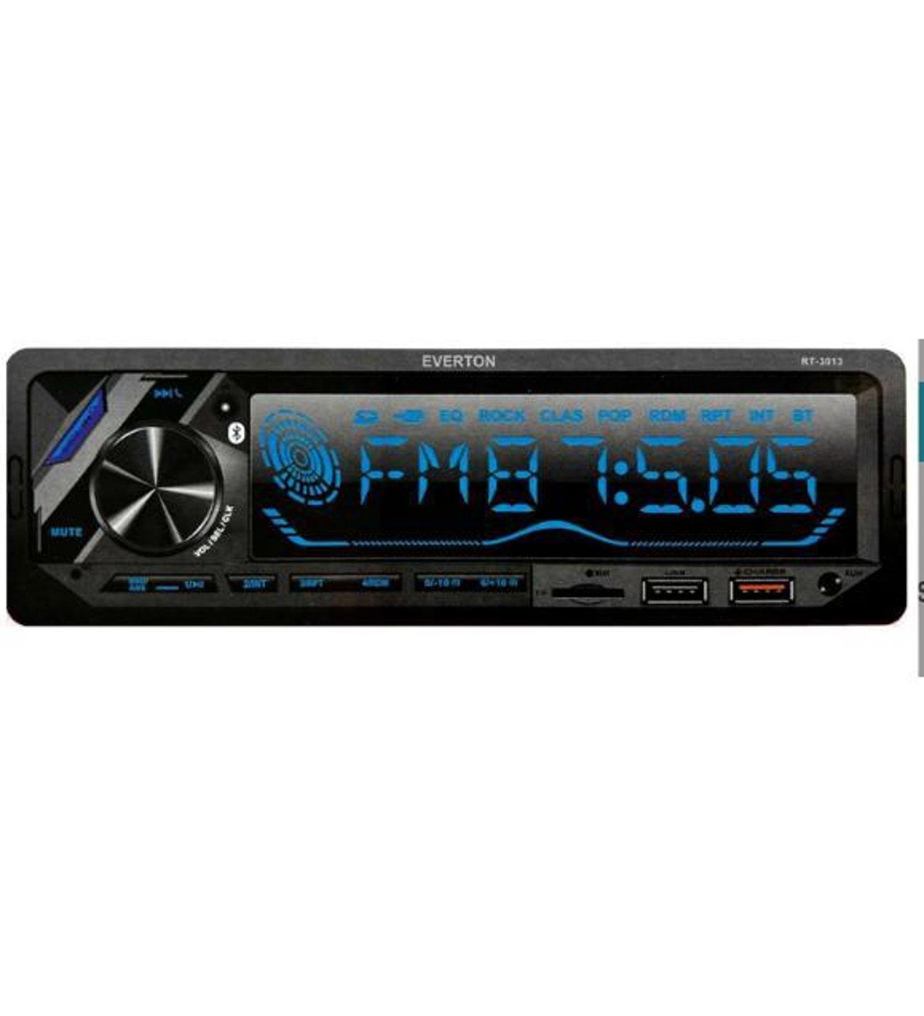 Everton Bluetooth Tf-Usb Kart Color Lcd Aux Fm 4X60W Kumandalı Oto Teyp