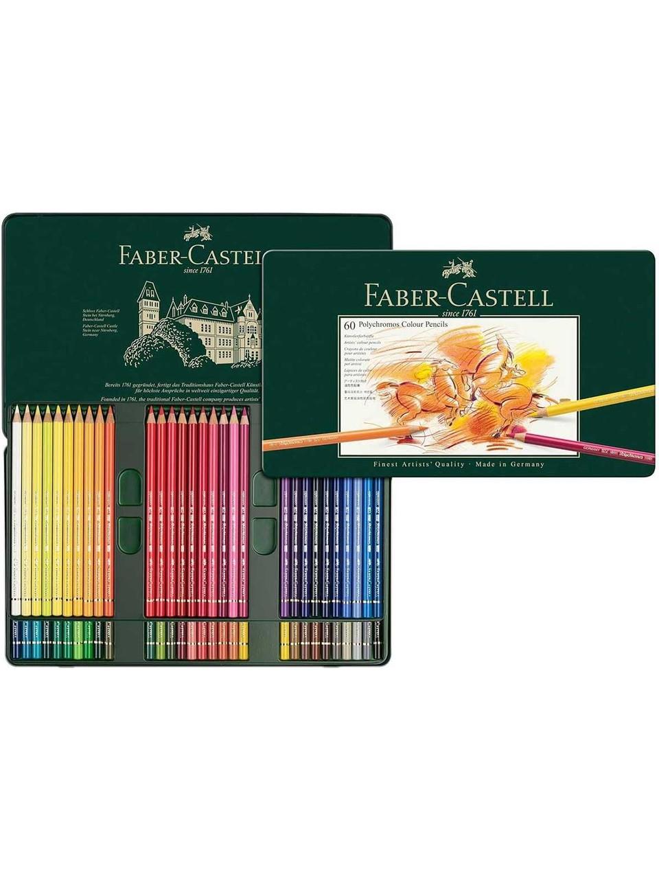Faber-Castell Faber Castell POLYCHROMOS Kuru Boya Kalemi 60 Renk