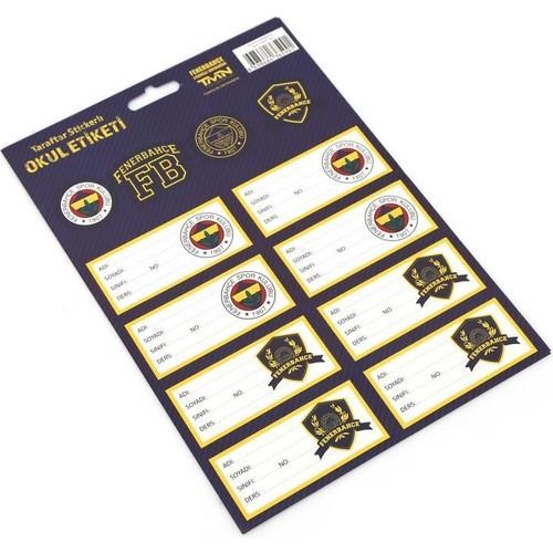 Fenerbahçe Okul Etiketi Fenerbahçe 3 Yaprak Öğrenci Etiketi