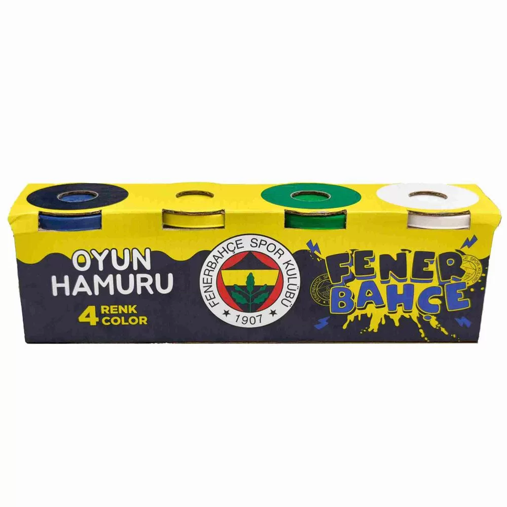 Fenerbahçe Oyun Hamuru 4 Renk Oyun Hamuru