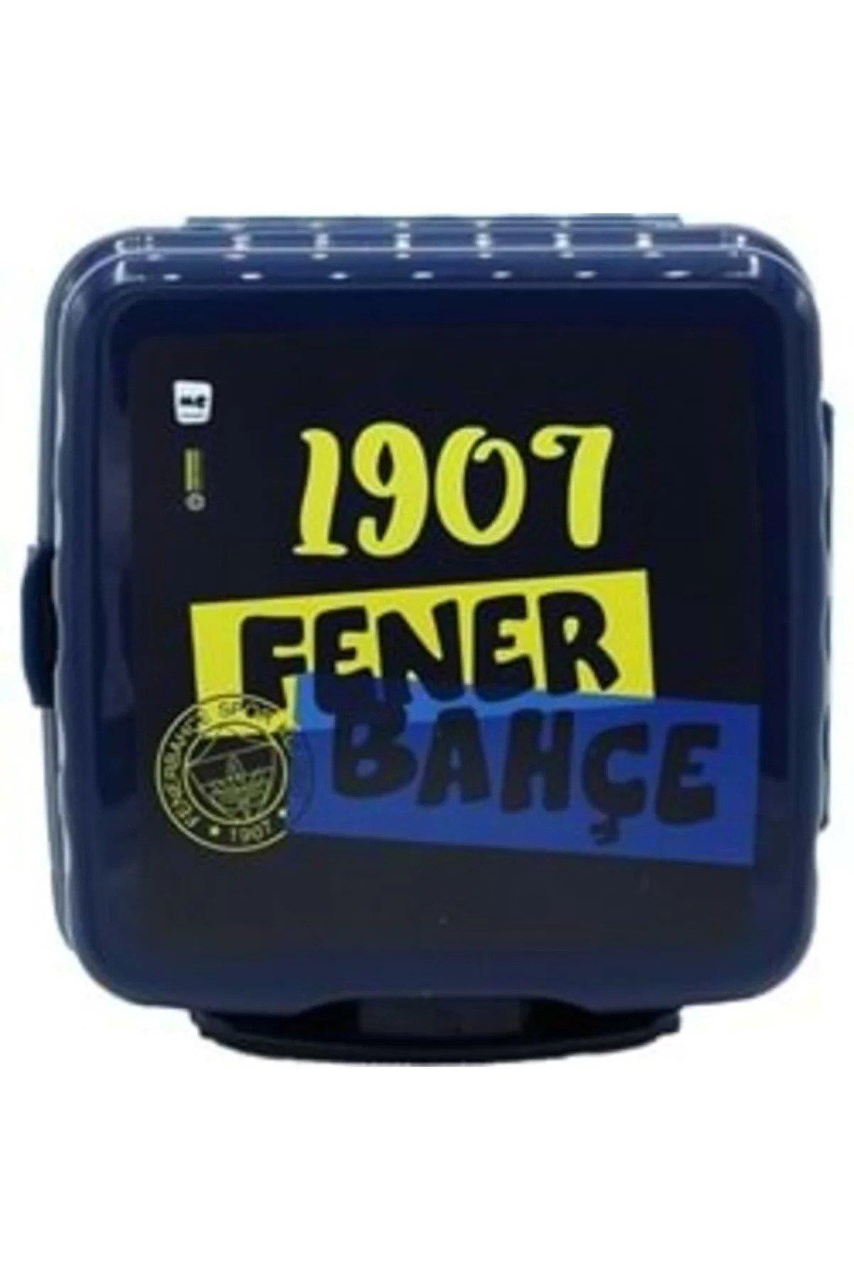 Fenerbahçe Plastik Beslenme Kabı Çatal Kaşıklı Beslenme Kabı