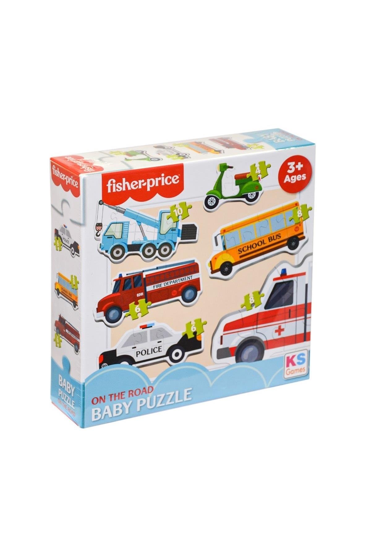 Fisher-Price Baby Puzzle On The Road Çocuk Puzzle