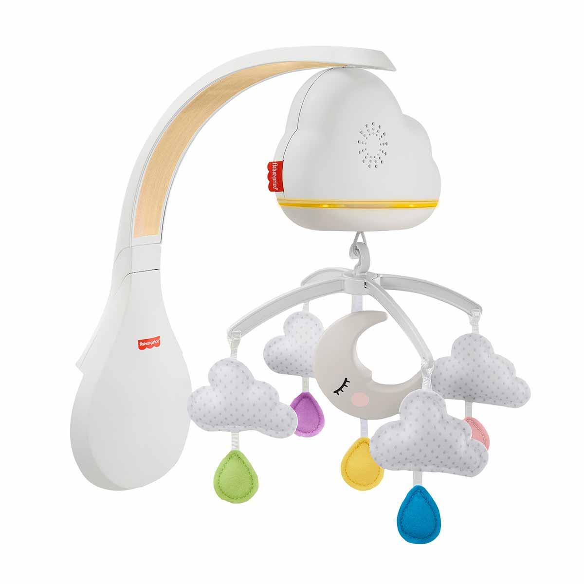 Fisher-Price Mutlu Bulutlar Dönence ve Uyku Arkadaşı Bebek Odası İçin Dönence ve Uyku Yardımcısı
