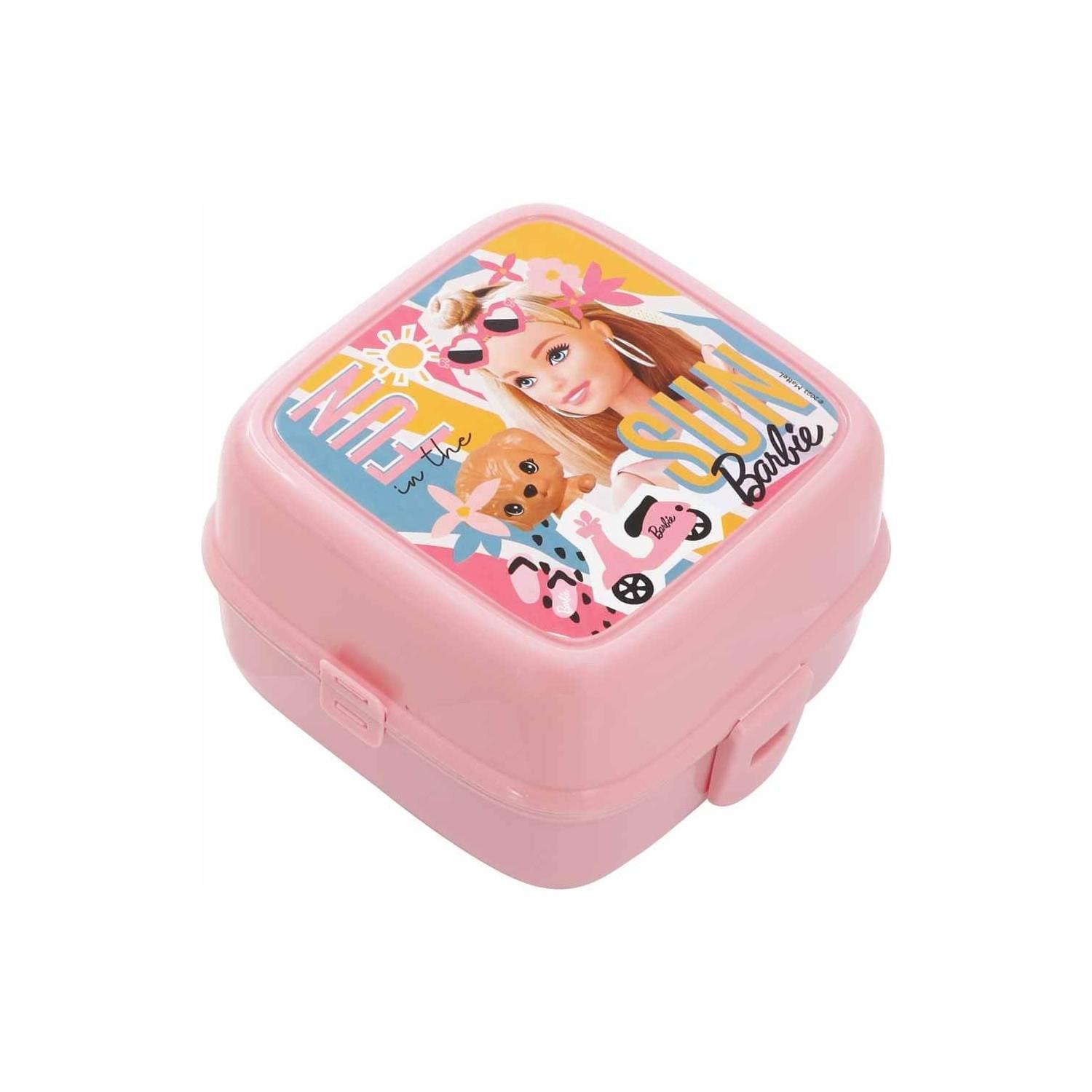 Frocx Barbie Beslenme Kabı Fun In The Sun Çatal Kaşıklı Beslenme Kabı