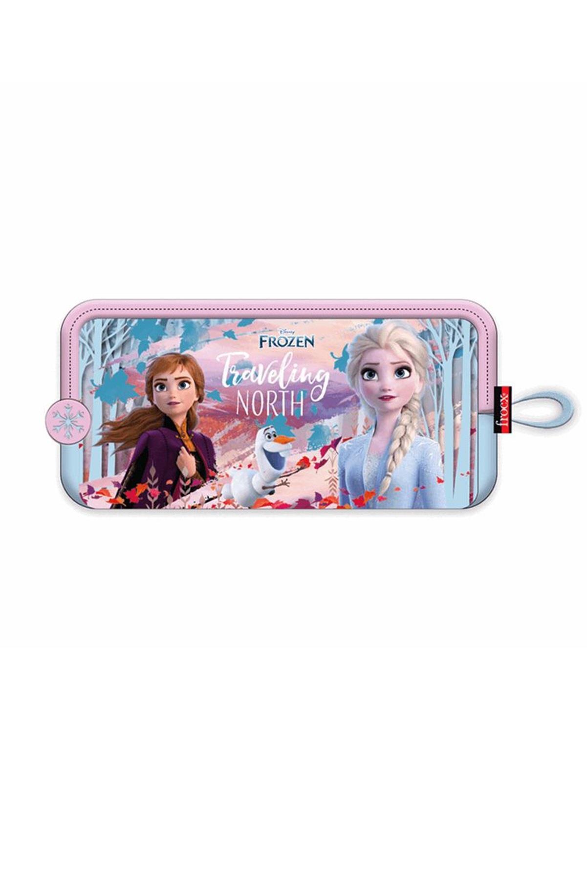 Frocx Frozen Kalemlik Elsa-Anna Hawk Travelling North Çift Gözlü Kalem Çantası