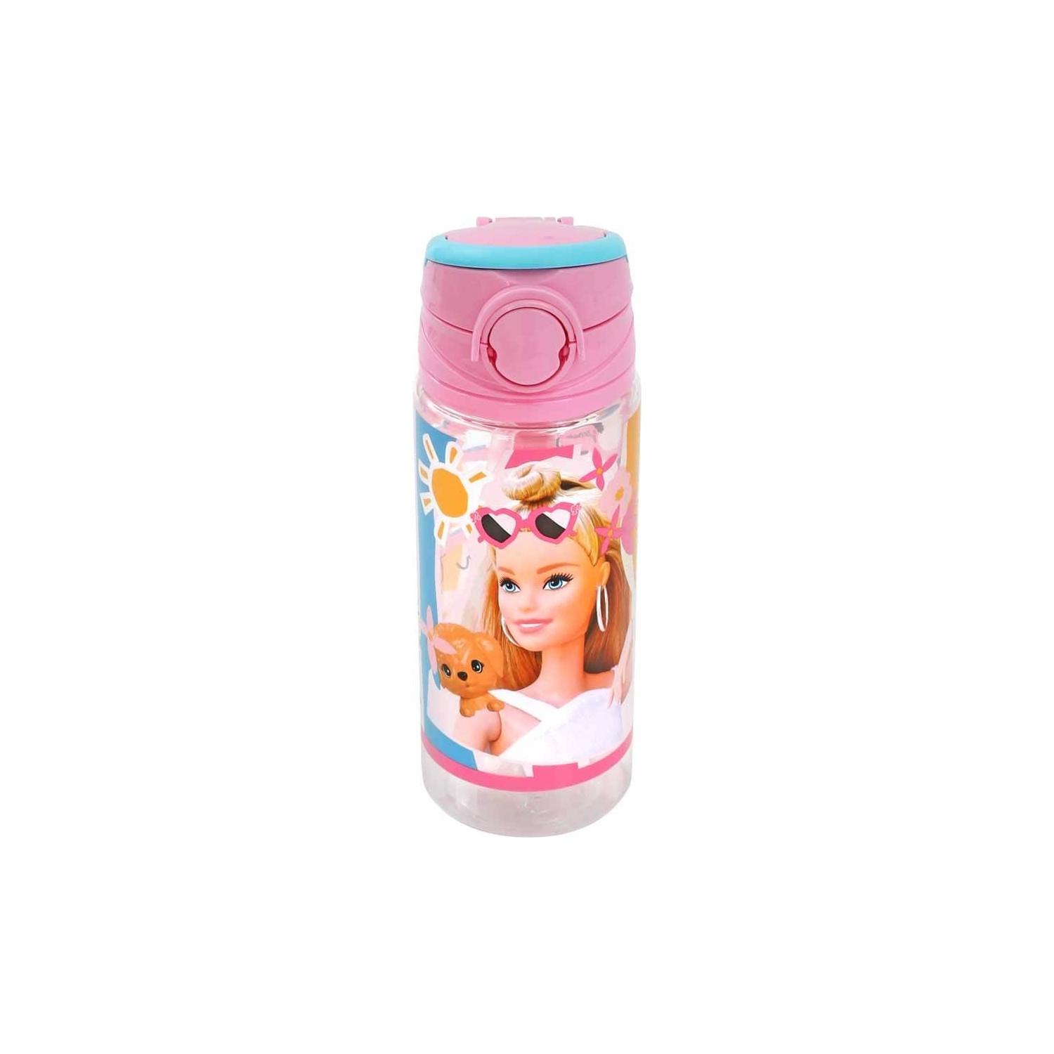 Frocx Matara Barbie Plastik 500 ML Fun In The Sun Pipetli Barbie Suluk
