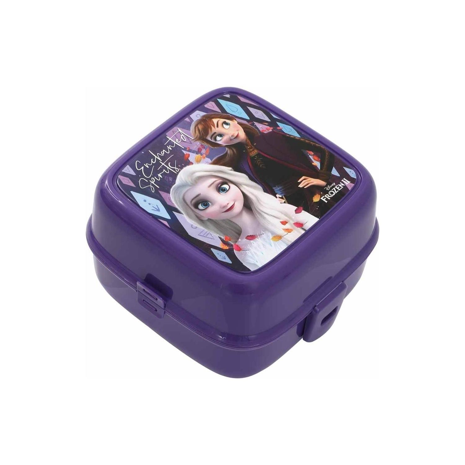 Frocx Otto Frozen Enchanted Spirits Beslenme Kabı Çatal Kaşıklı Beslenme Kabı