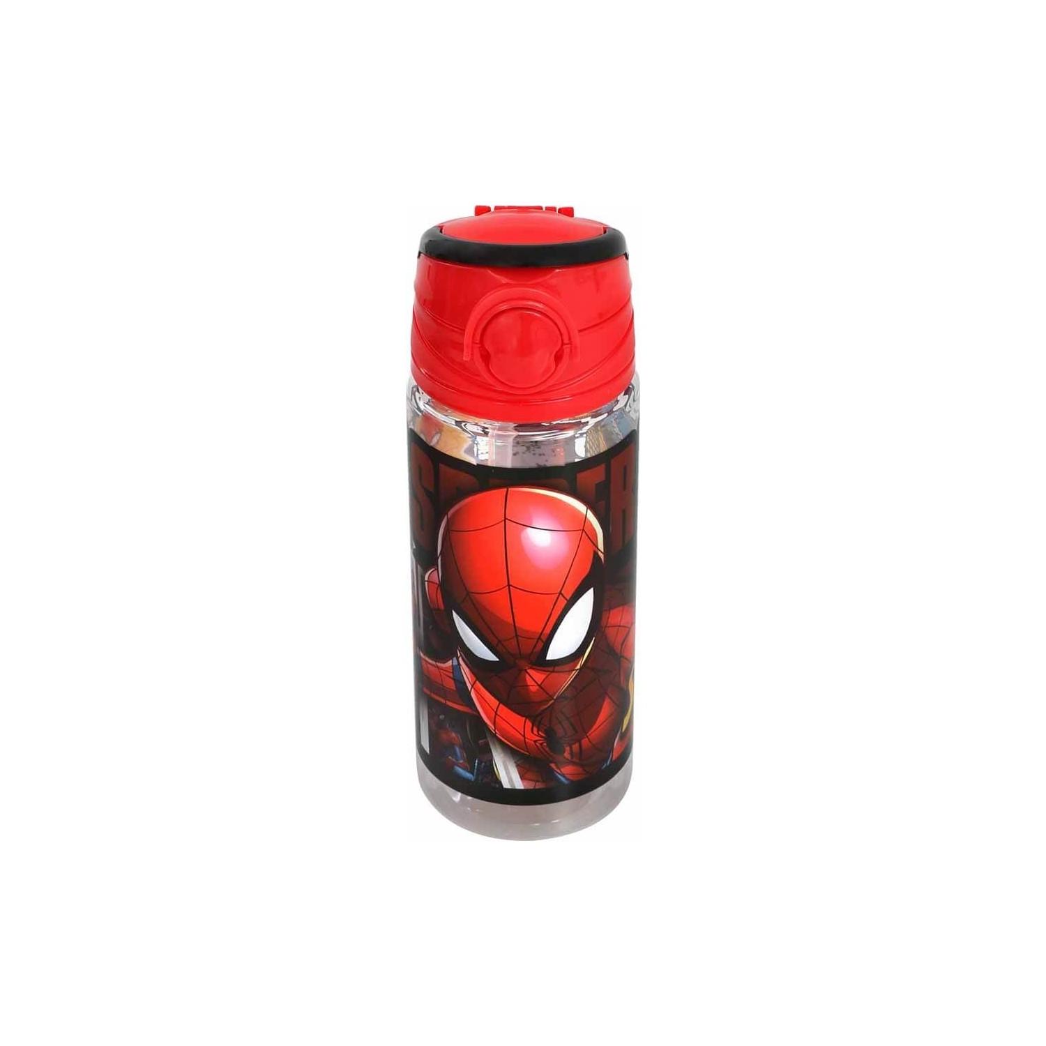 Frocx Otto Matara Spiderman Plastik 500 ML Sense Pipetli Spiderman Suluk