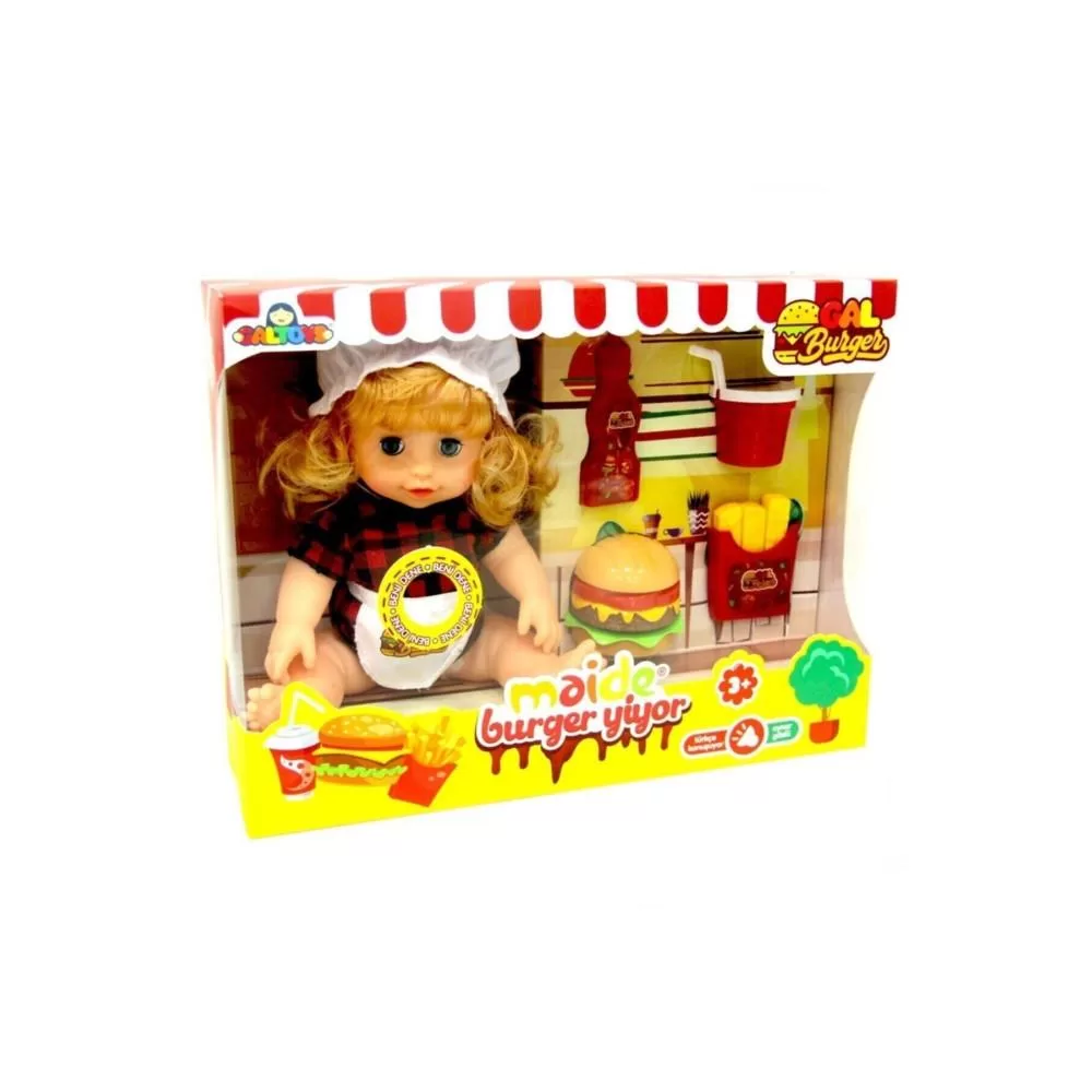 Galtoys Maide Burger Yiyor Türkçe Konuşan Bebek