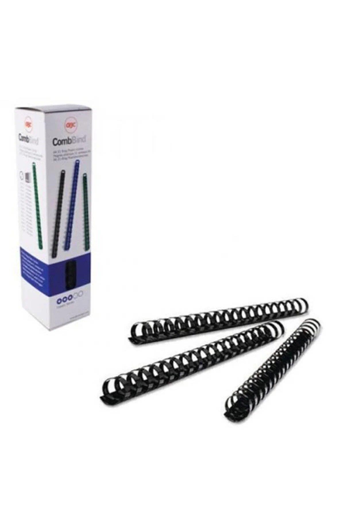 Gbc Spiral Plastik Combbind 45 MM Siyah Spiral (50 Li Paket)