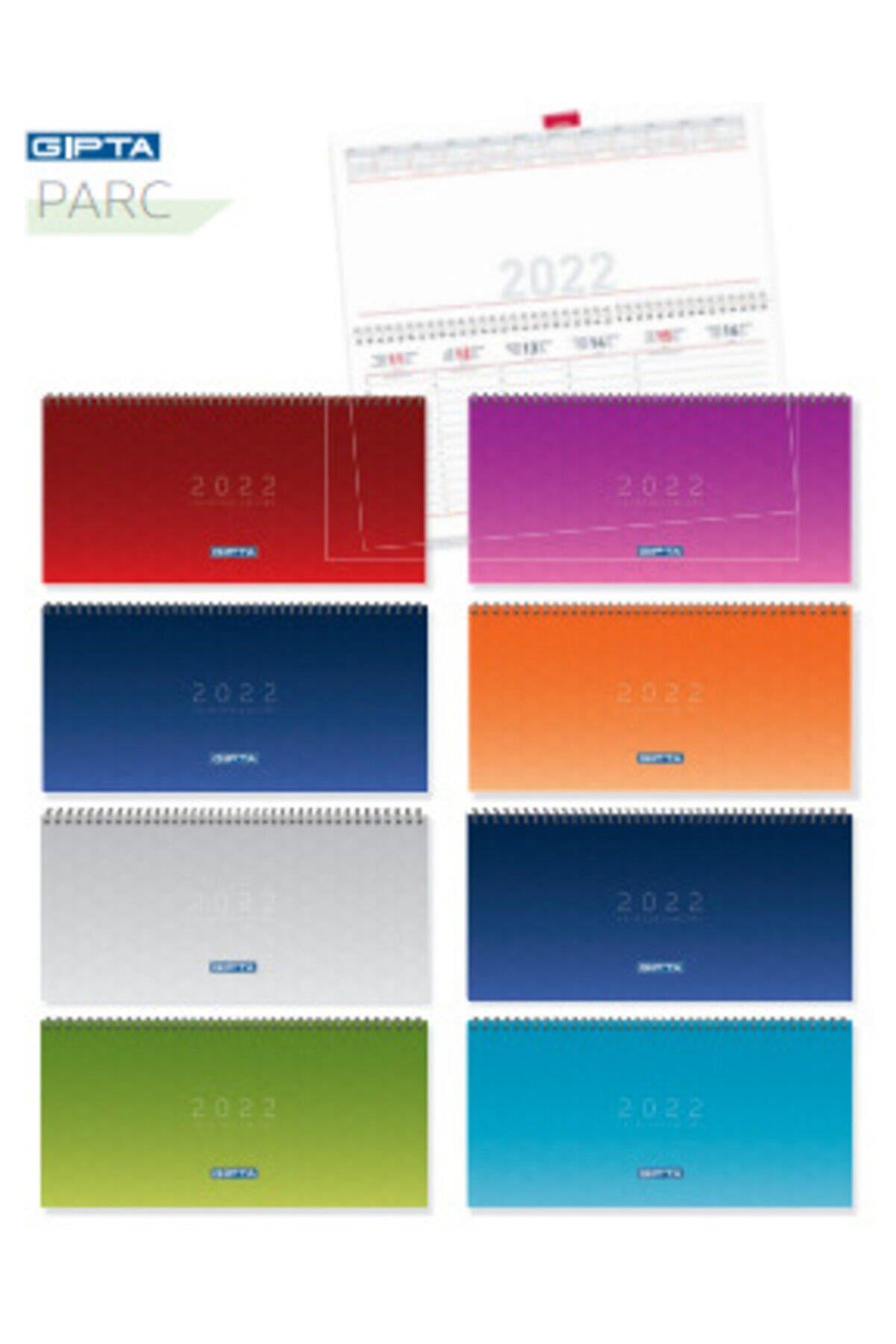 Gıpta 2022 Yılı 16 X 33 Cm Haftalık Beyaz Masa Takvimi