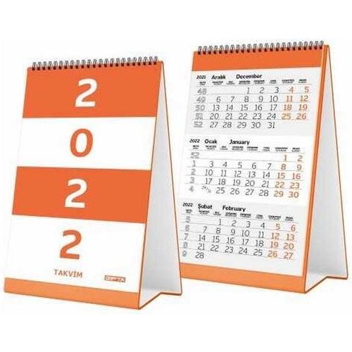 Gıpta 2023 Yılı Üçgen Gemici Masa Takvimi 10 x 15 cm Tekli