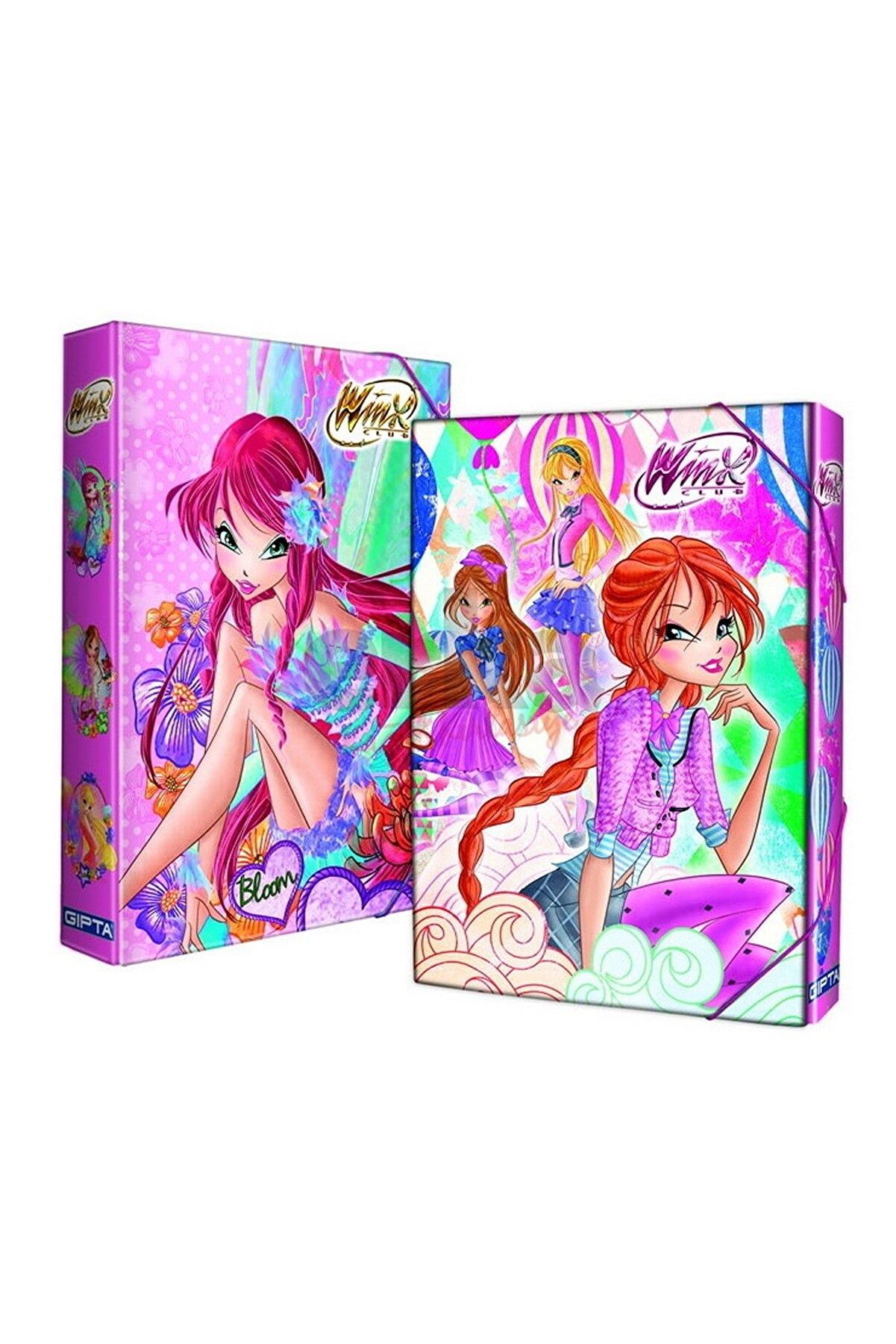 Gıpta Lastikli Kutu Dosya 25x35 CM Winx Club Kutu Dosya