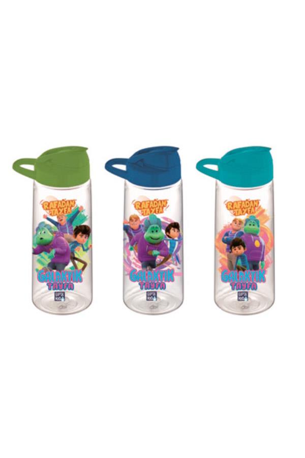 Gıpta Matara Rafadan Tayfa Tritan 500 ML Pipetsiz Suluk (Karışık Renk 1 Adet)