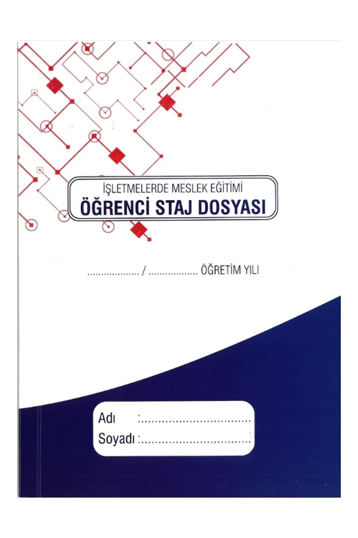 Gülpaş Öğrenci Staj Dosyası Meslek Liseleri İçin Staj Dosyası (12 Li Paket)