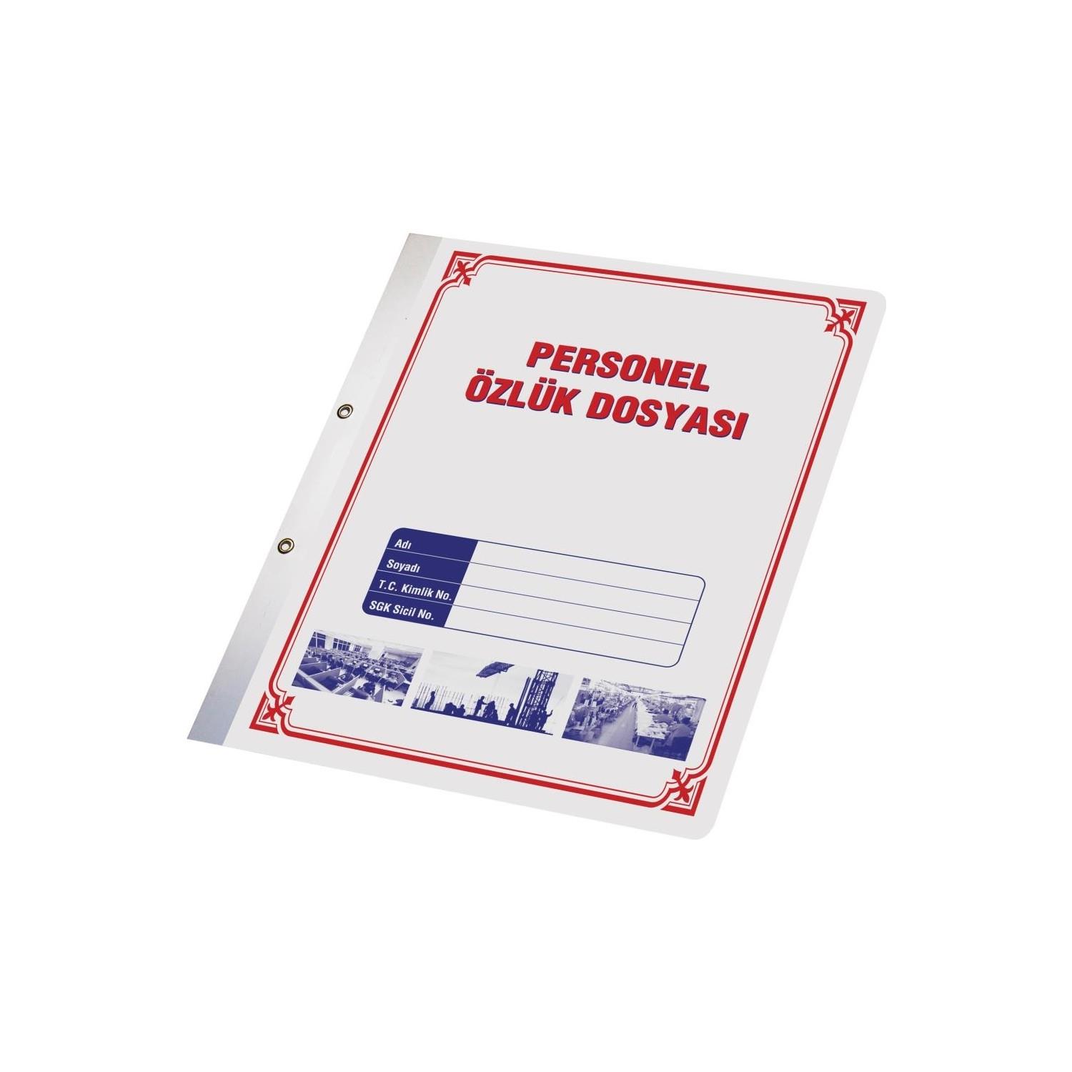 Gülpaş Personel Özlük Dosyası Tam Kapak Dosyalı (25 Li Paket)