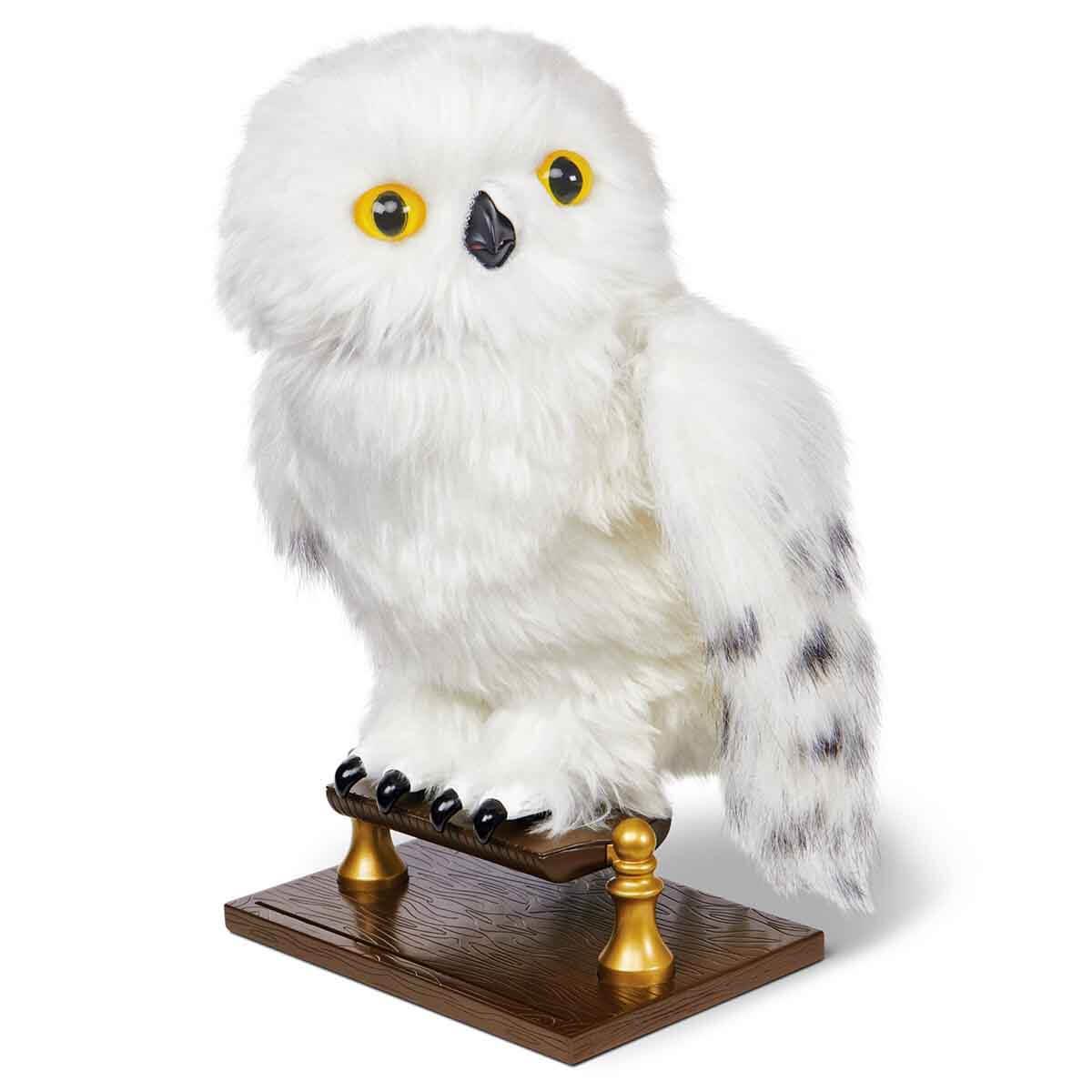 Harry Potter İnteraktif Büyüleyici Hedwig Baykuş Peluş Oyuncak 23 Cm