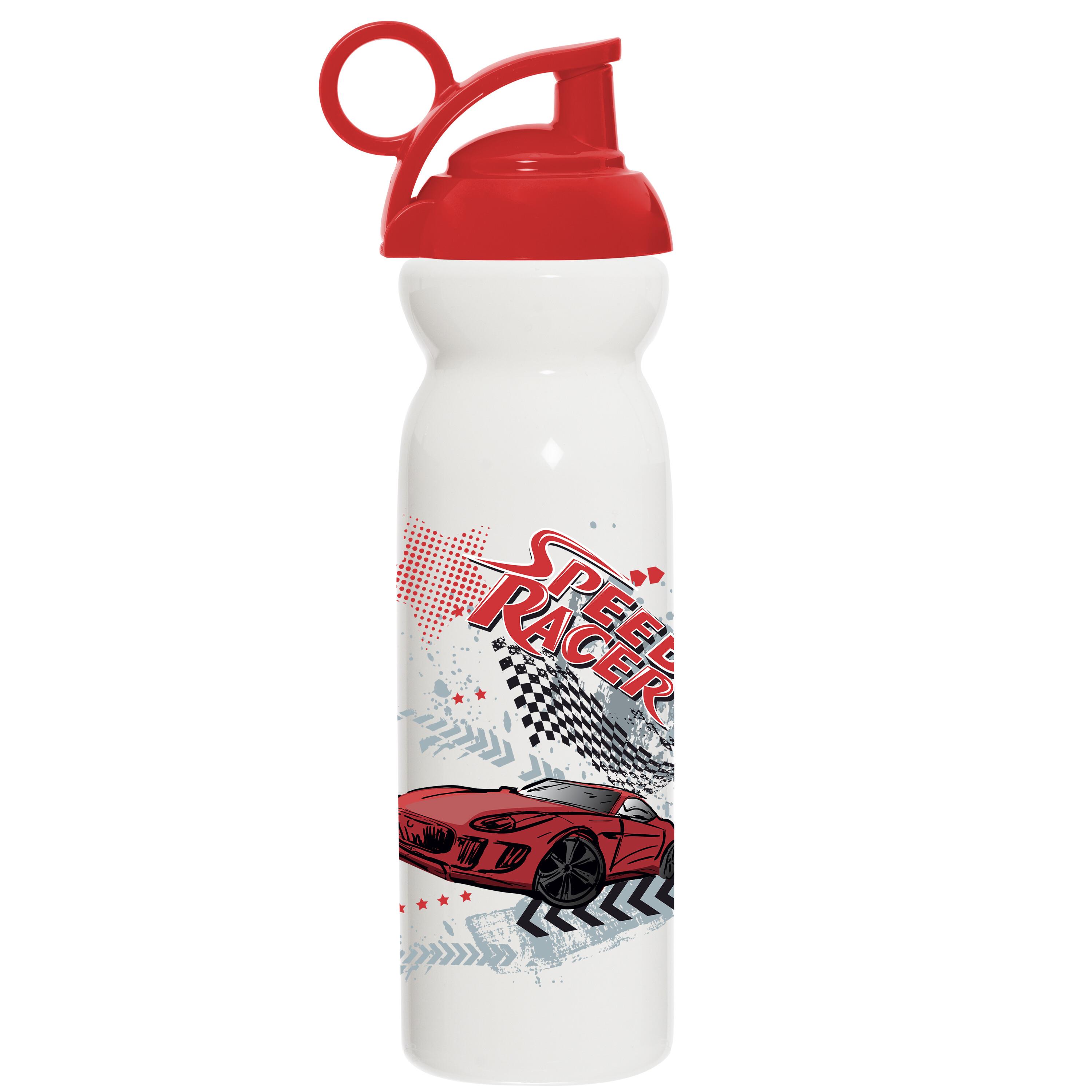 Herevin Matara Desenli Pp Speed Racer 680 ML Araba Desenli Matara Suluk