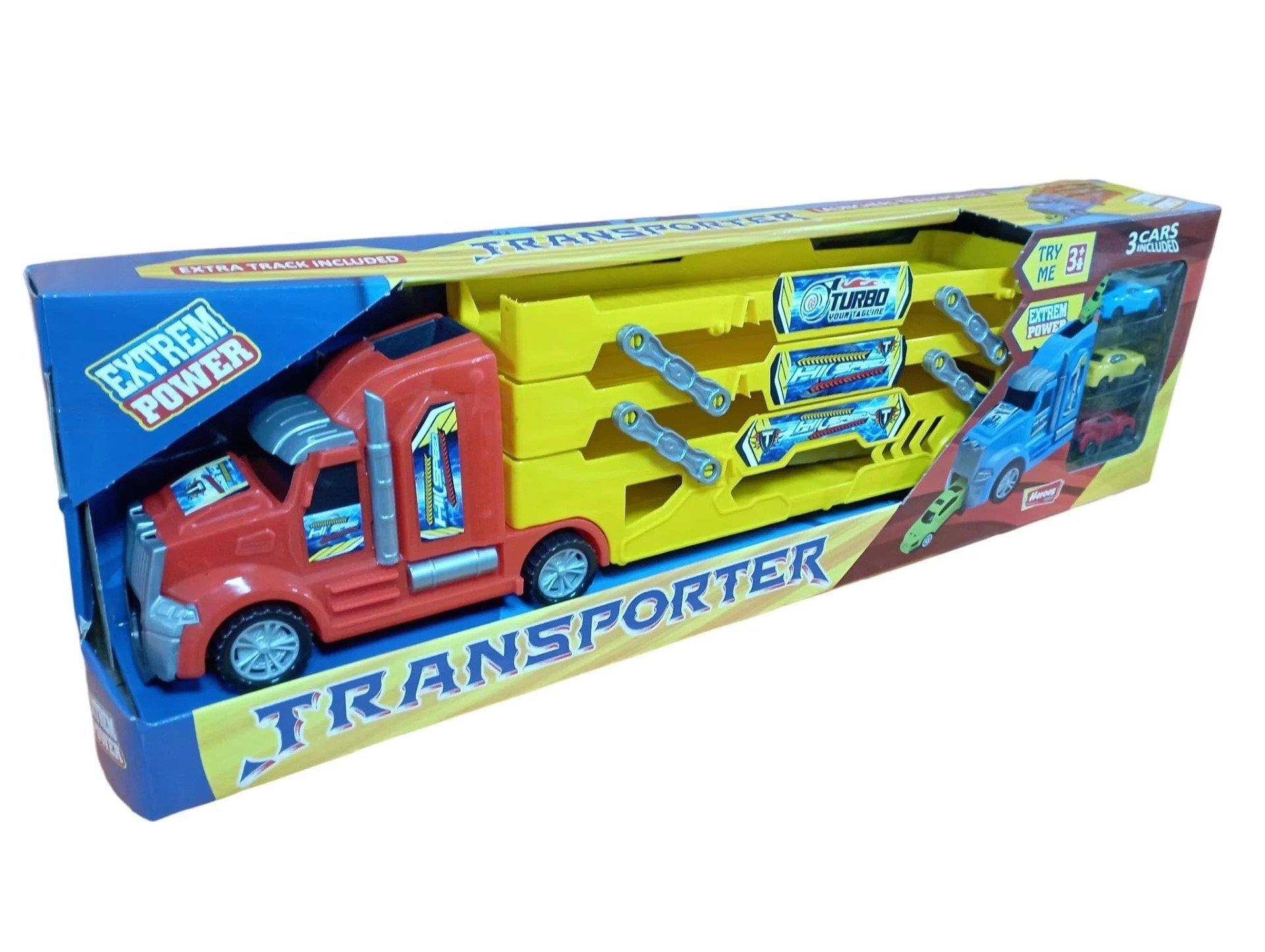 Heroes Toys Katlı Araba Taşıyıcı Tır Seti Çoklu Tır Çekici