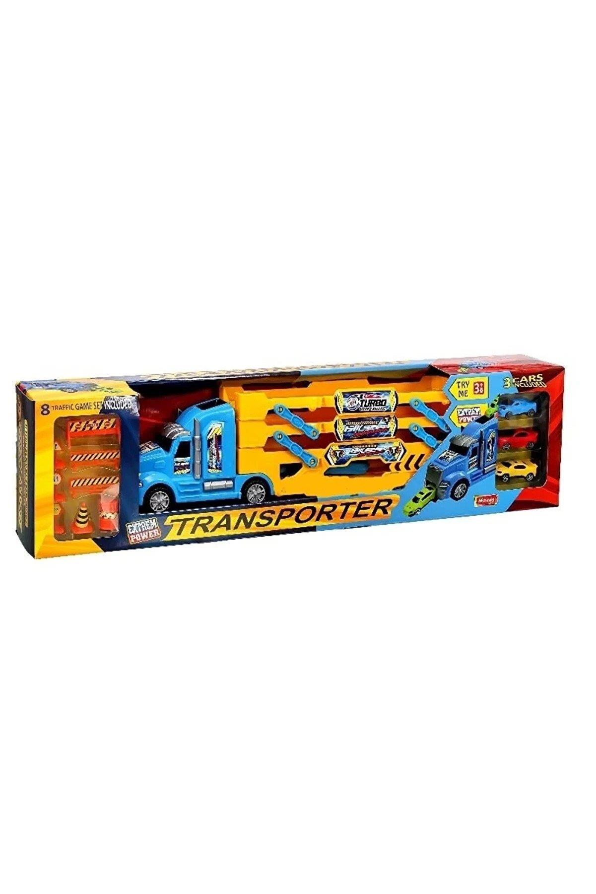 Heroes Toys Katlı Taşıyıcı Tır Trafik Seti