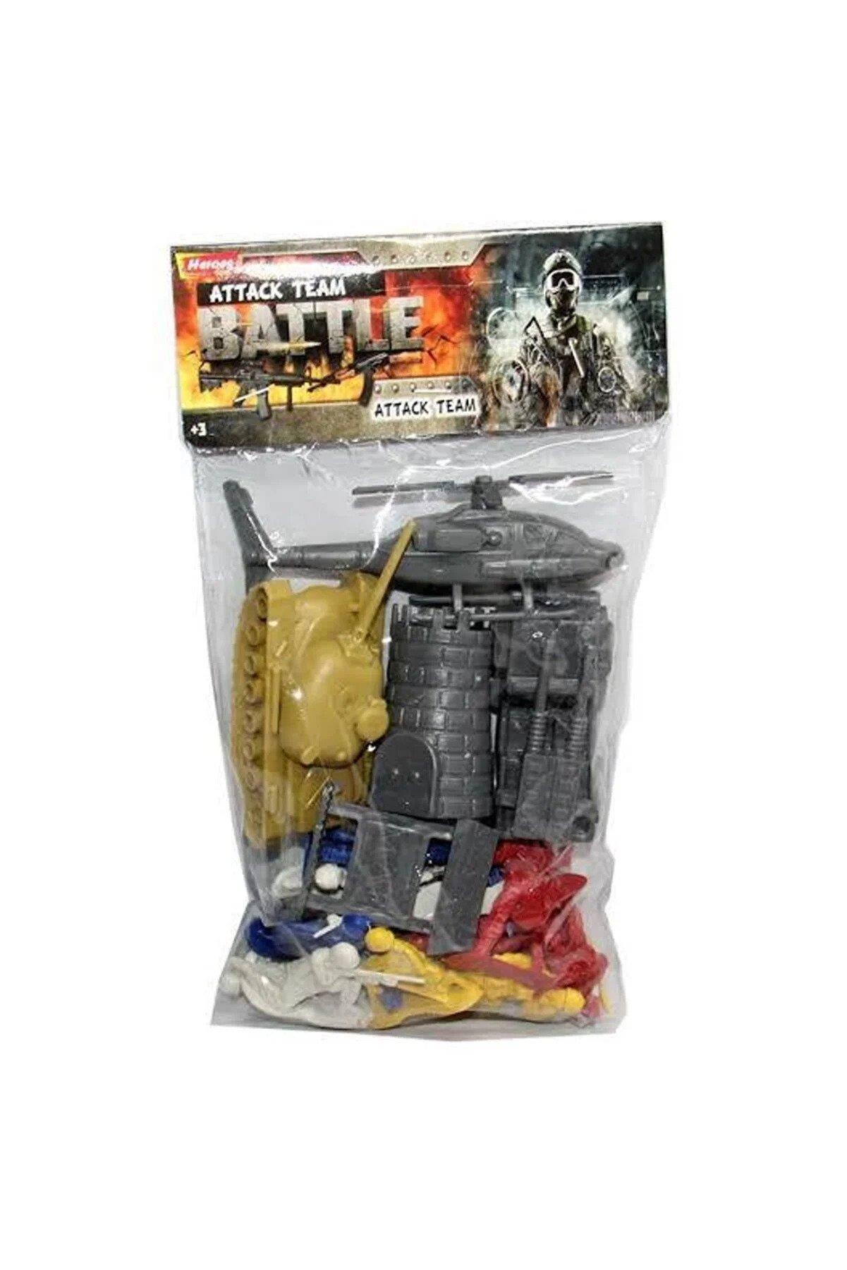 Heroes Toys Poşetli Plastik Asker Seti