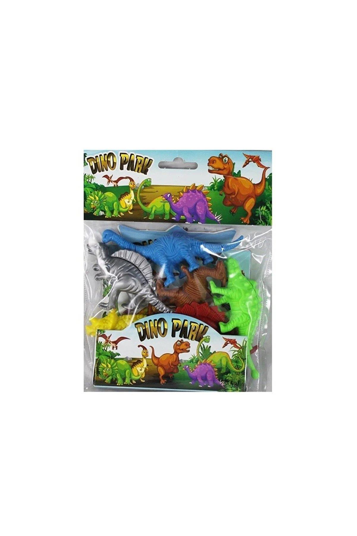 Heroes Toys Poşette 6 Lı Dinazor Seti Plastik