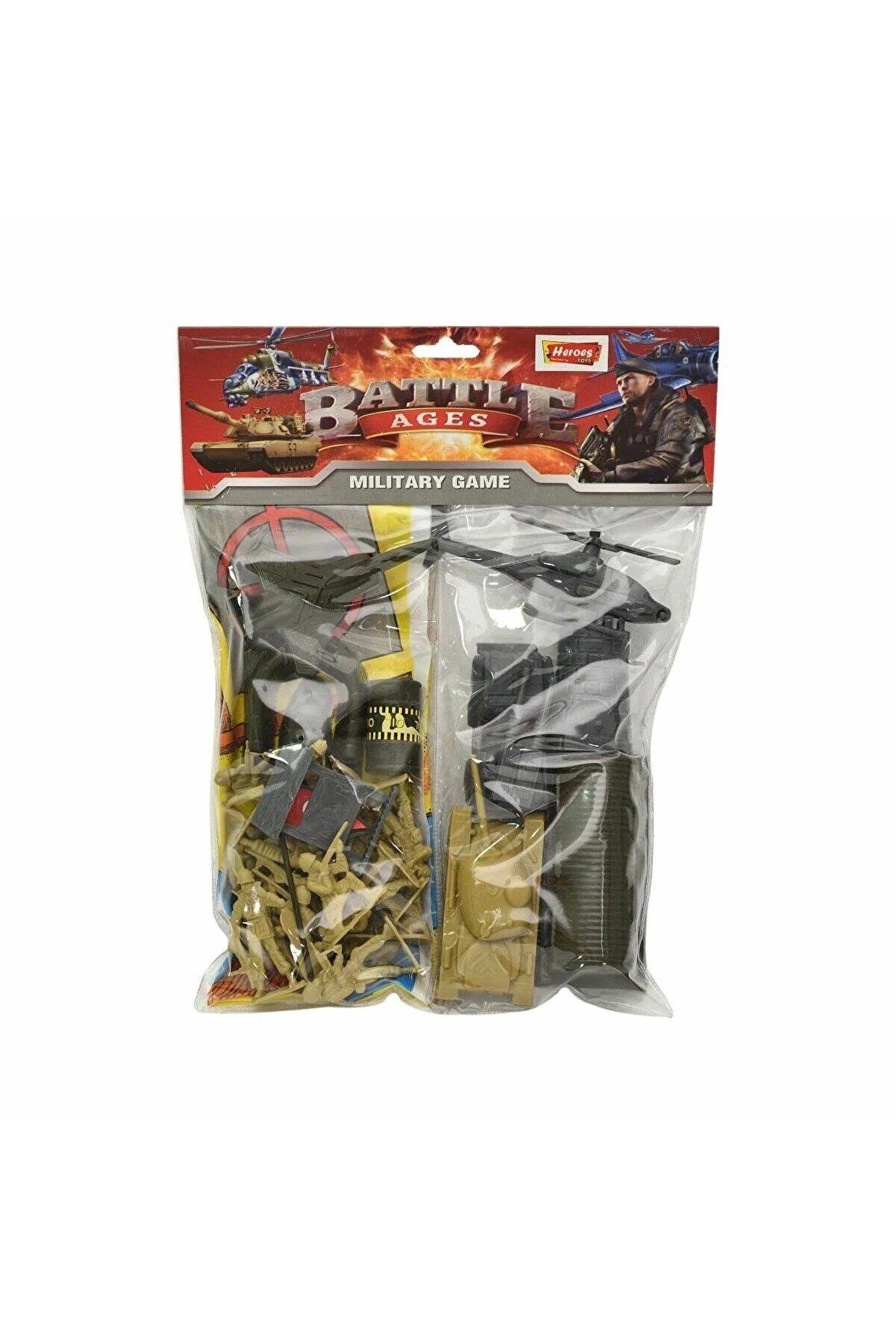 Heroes Toys Poşette Asker Oyun Seti