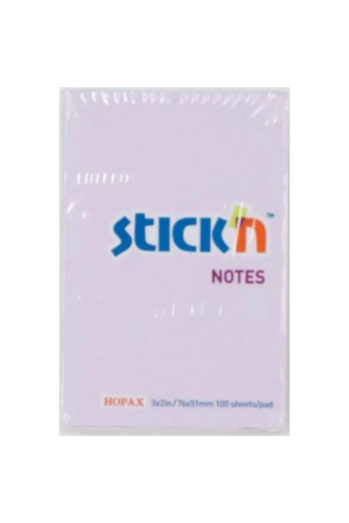 Hopax Stıckn Yapışkanlı Not Kağıdı 76x51 Mm Pastel Lila 100 Yaprak