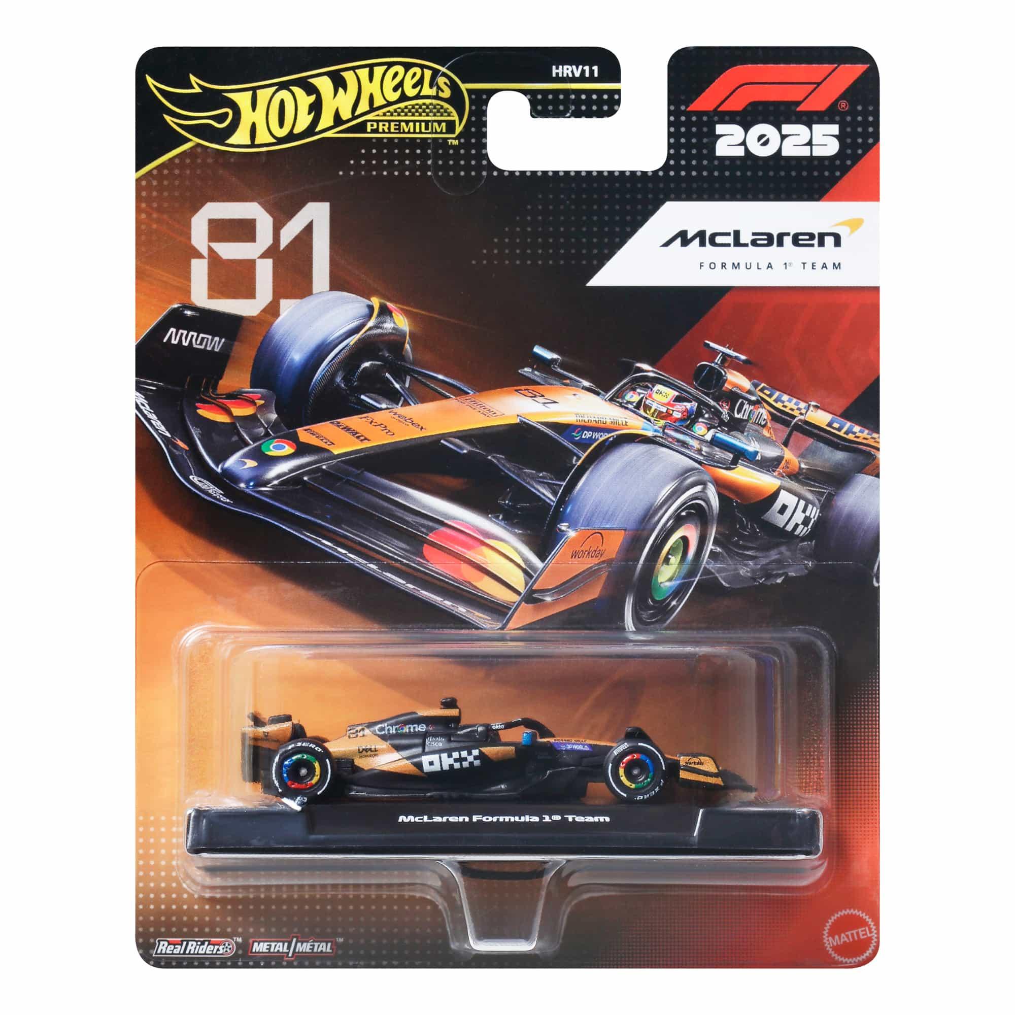 Hot Wheels F1 Mclaren (Piastri) (Karışık Model 1 Adet)