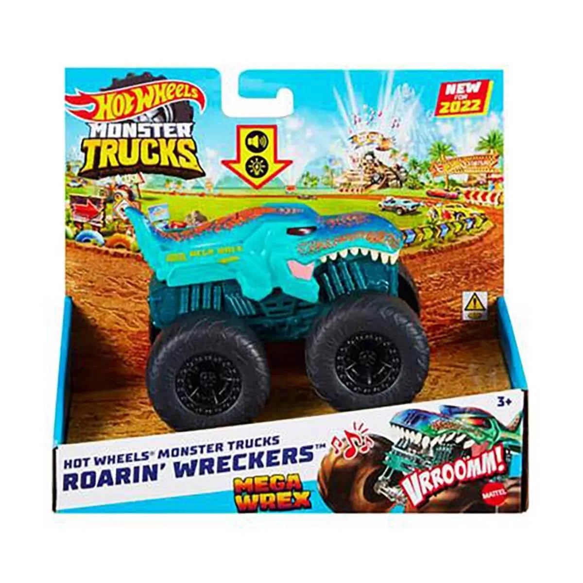 Hot Wheels Monster Trucks 1:43 Kükreyen Arabalar (Karışık Model 1 Adet)