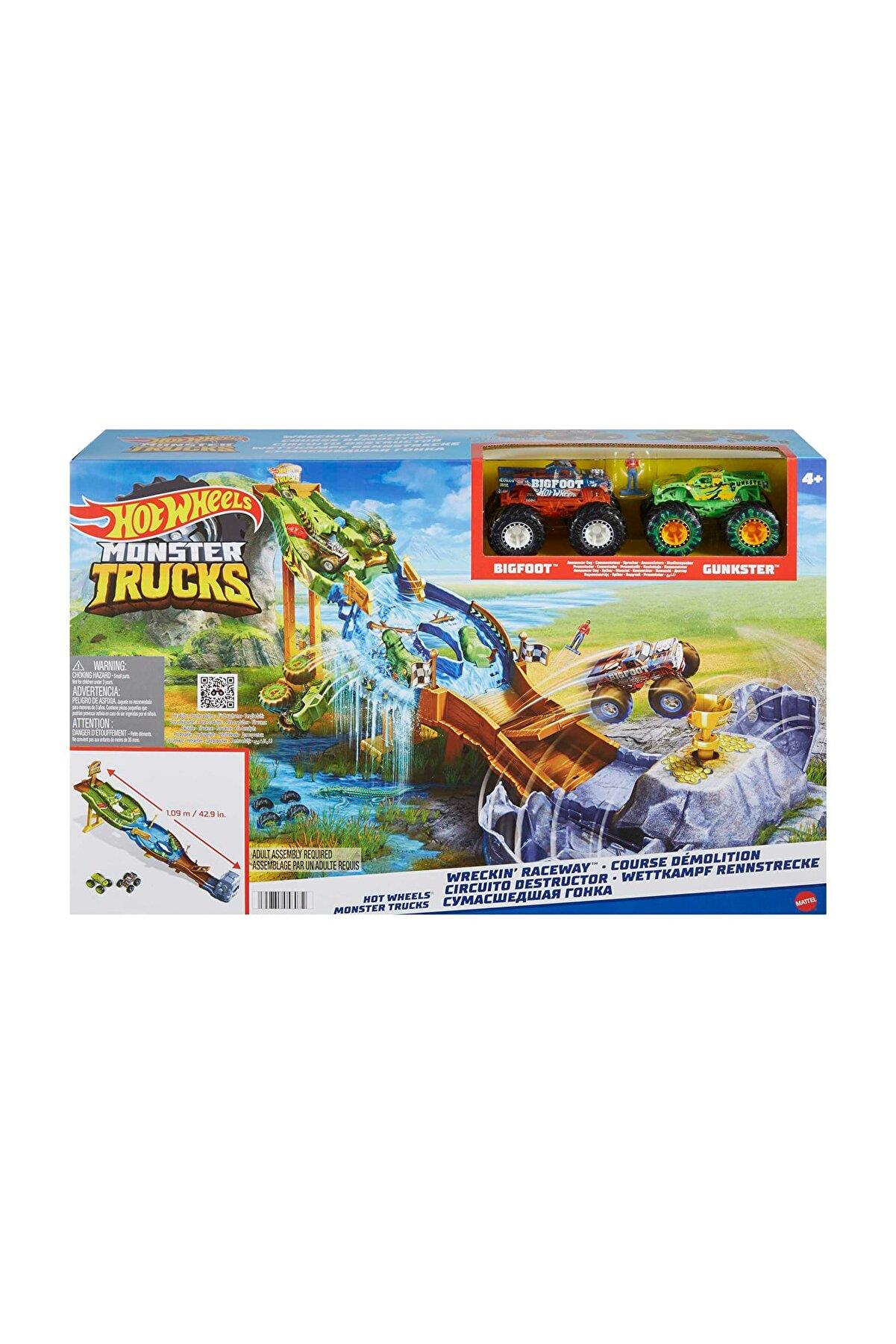 Hot Wheels Monster Trucks Heyecanlı Yarışlar Oyun Seti