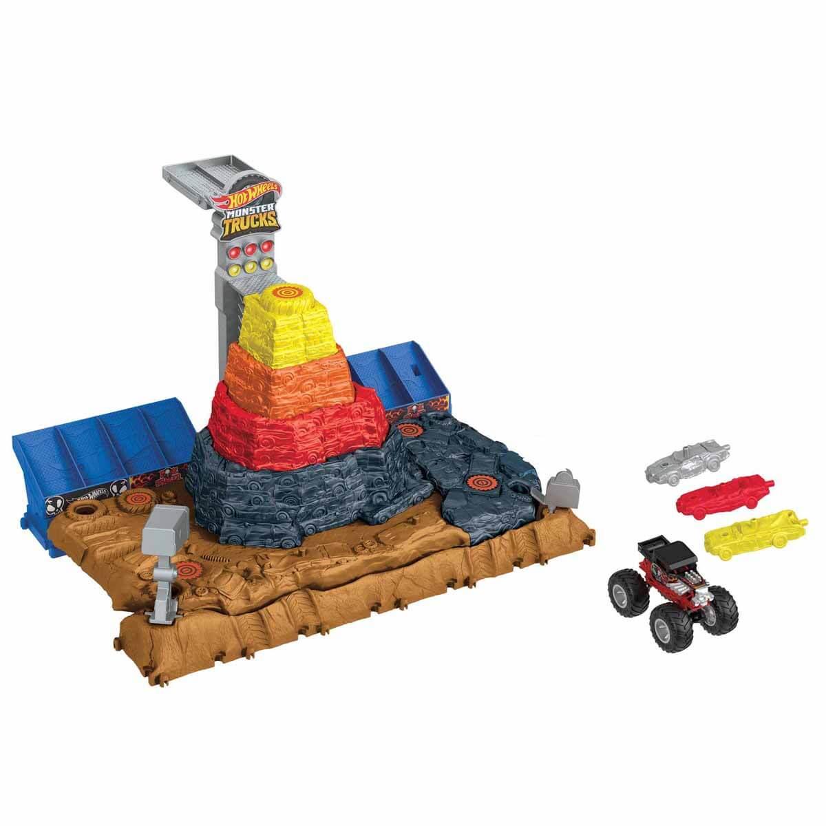 Hot Wheels Monster Trucks Muhteşem Çarpışma Arenası Oyun Seti