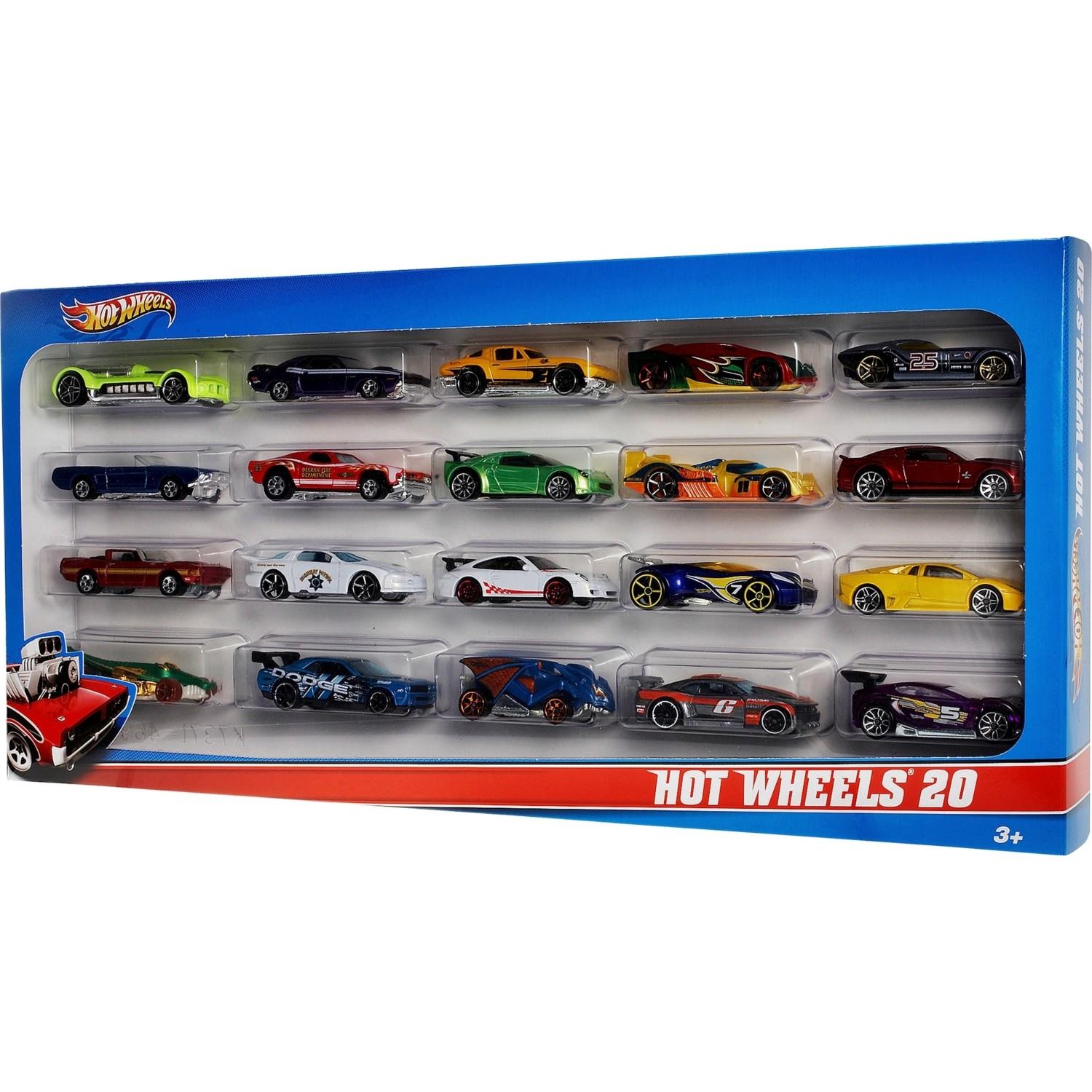 Hot Wheels Yirmili Araba Seti - Geniş Ürün Yelpazesi Oyuncak Araba Koleksiyonu 1:64 Ölçek