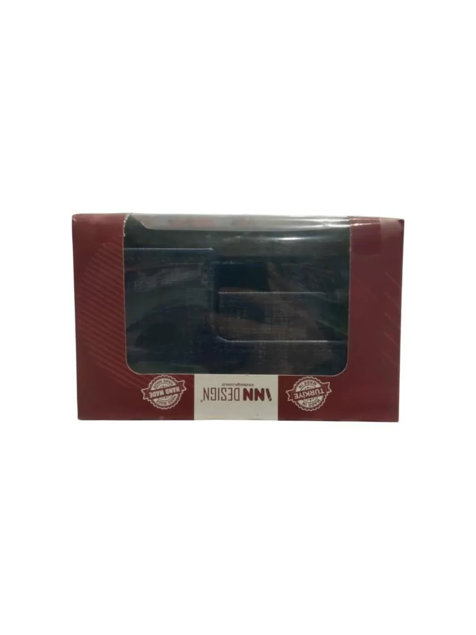 Inn Design Organizer Kalemlik Beyoğlu Serisi Deri İzmir Lacivert 11 x 20 x 9.5 Cm