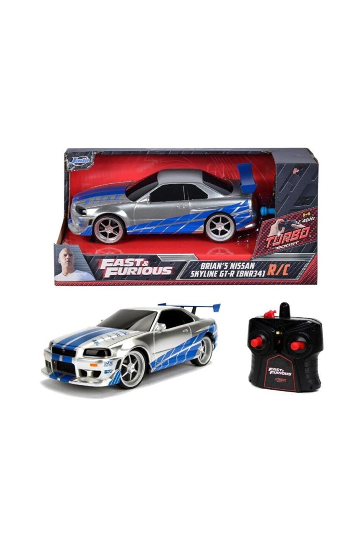 Jada Hızlı ve Öfkeli Fast & Furious RC Nissan Skyline GTR 1:24 Uzaktan Kumandalı Araba