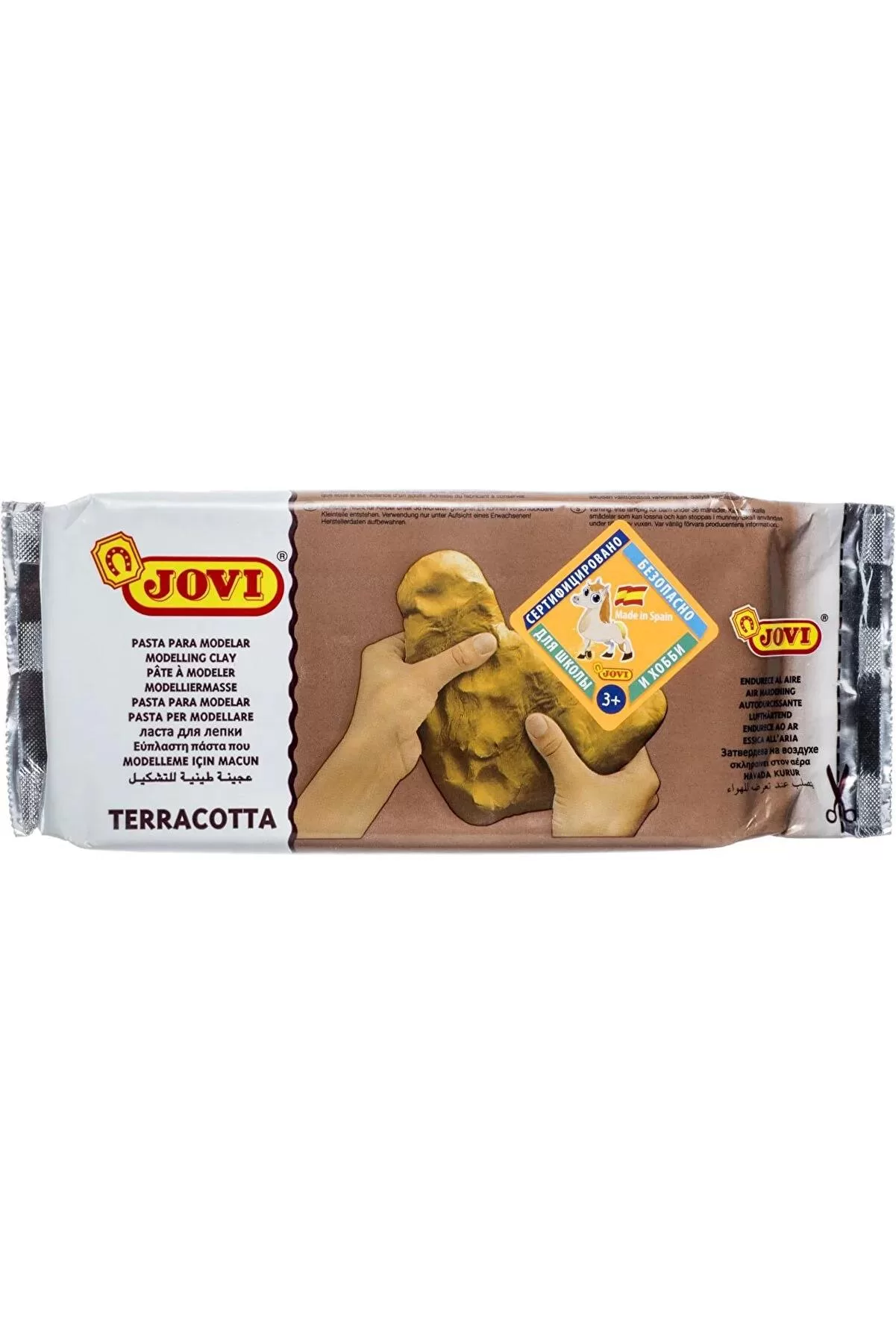Jovi Seramik Hamuru 1000 GR Kahverengi Seramik Hamuru