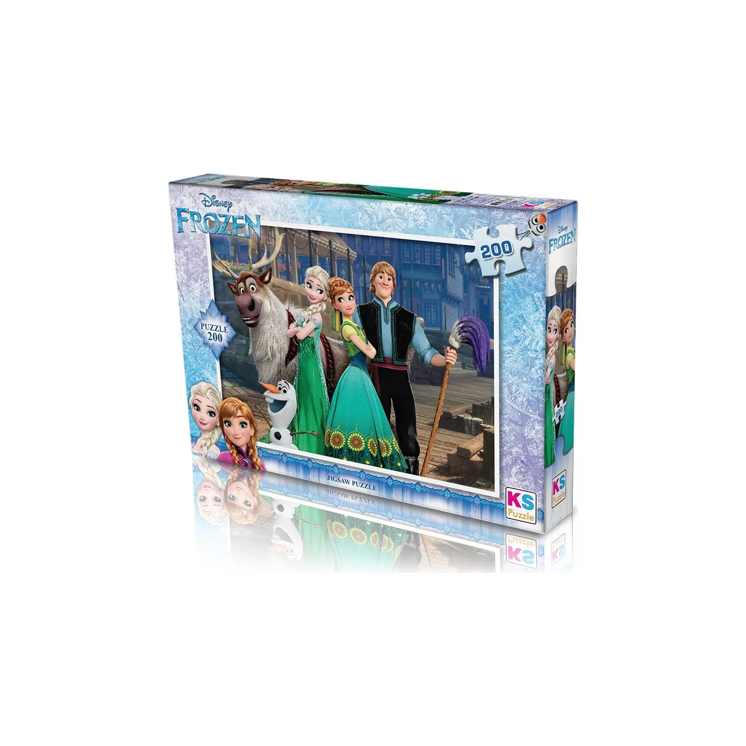 Ks Games Puzzle 200 Parça Frozen FRZ.113