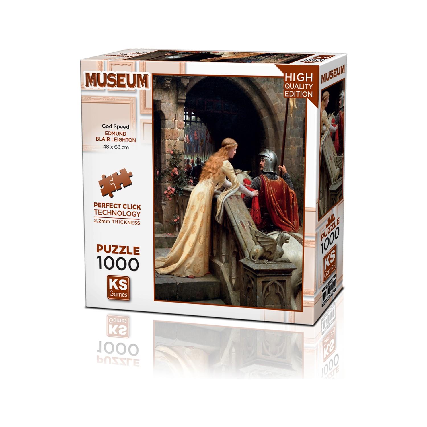 KS Games 1000 Parça God Speed Puzzle (Şövalye)