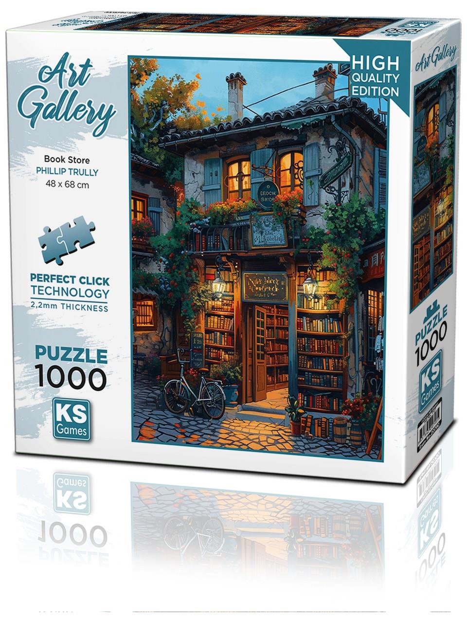 KS Games Book Store 1000 Parça Puzzle