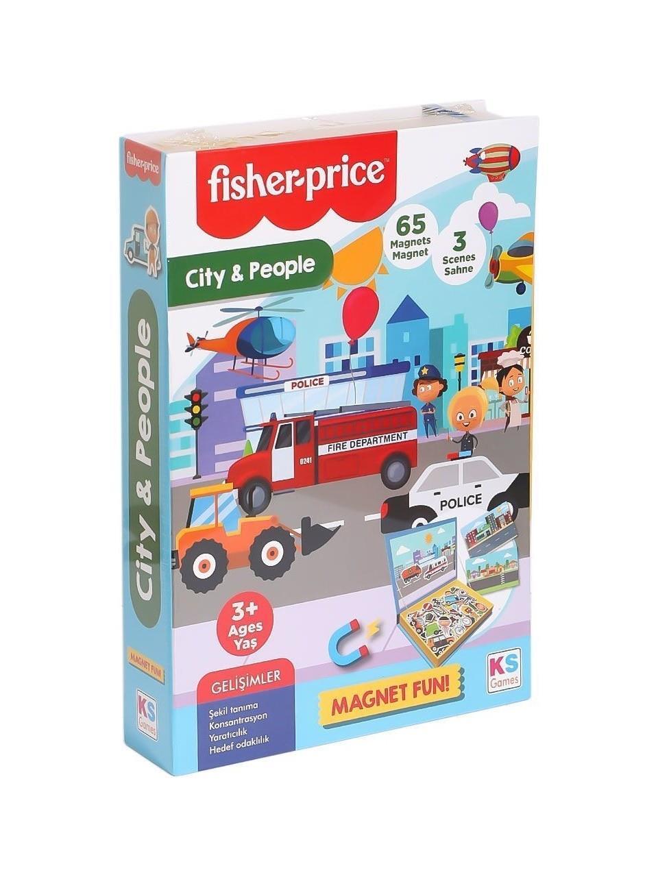 KS Games Fisher Price Baby Puzzle City People