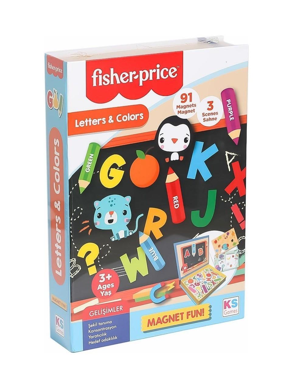 KS Games Fisher Price Baby Puzzle Letters Colors