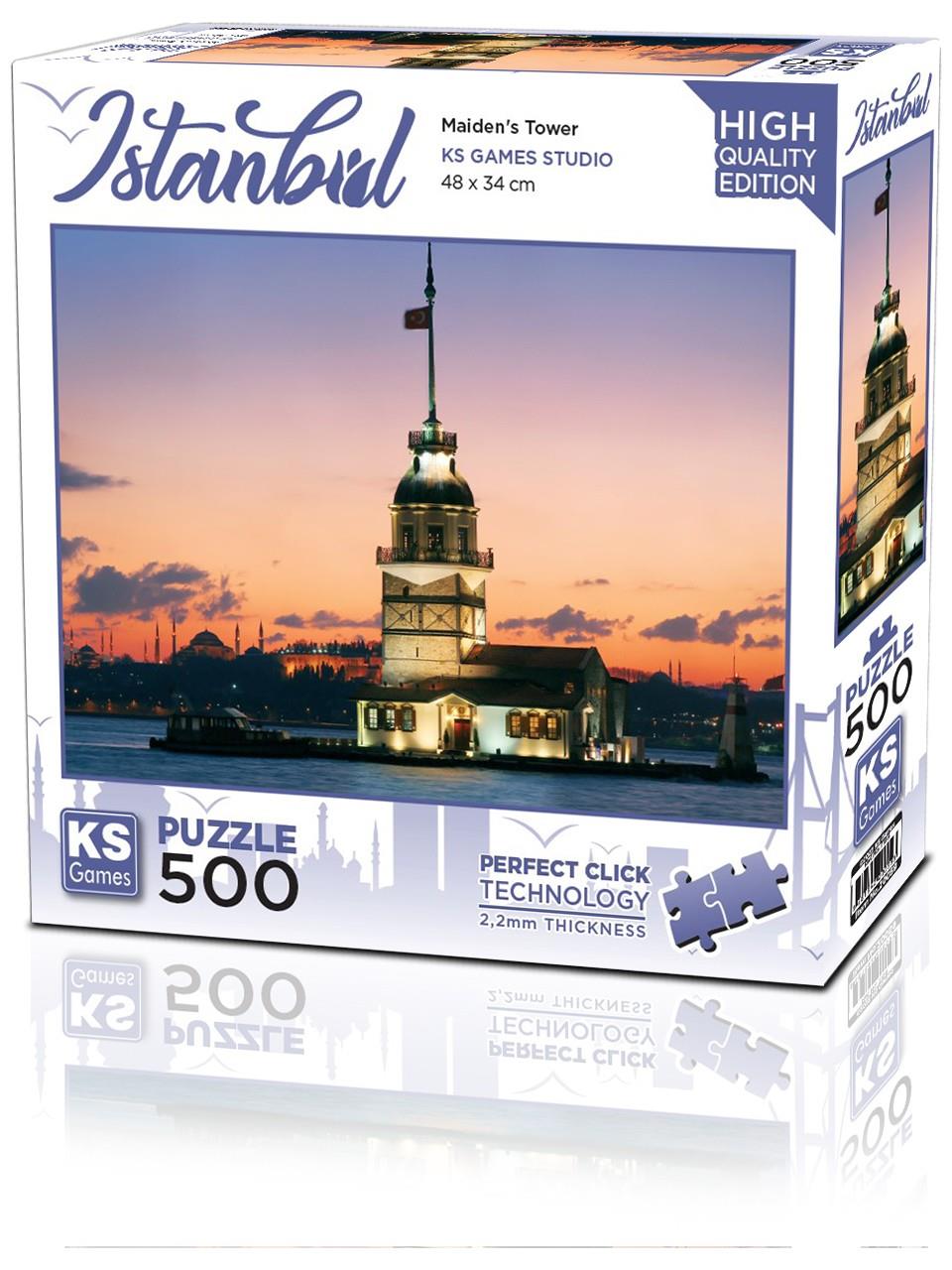 KS Games Kız Kulesi 500 Parça Puzzle