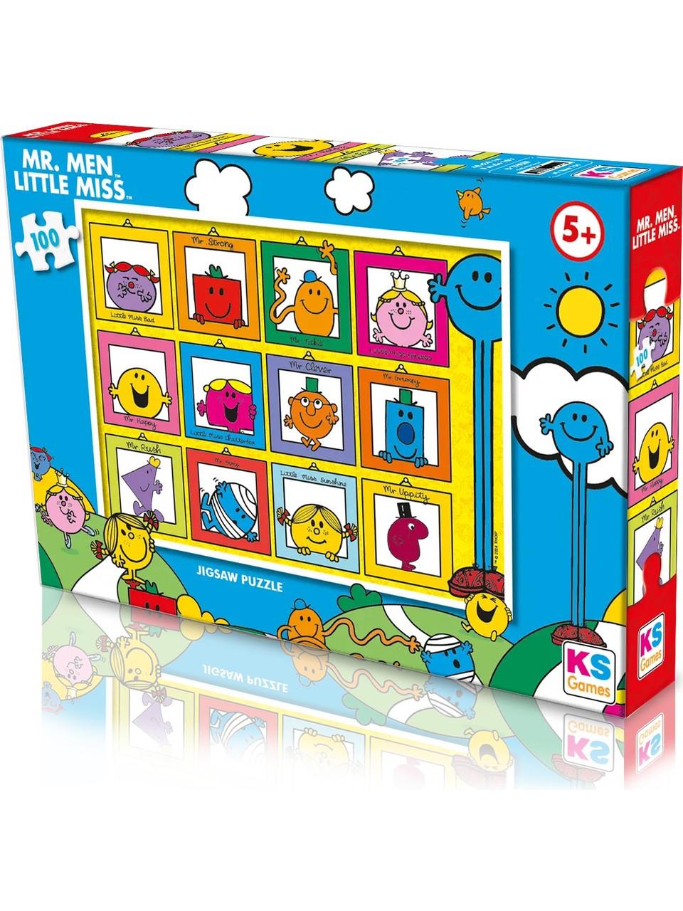 KS Games Mr. Men Little Miss 100 Parça Puzzle