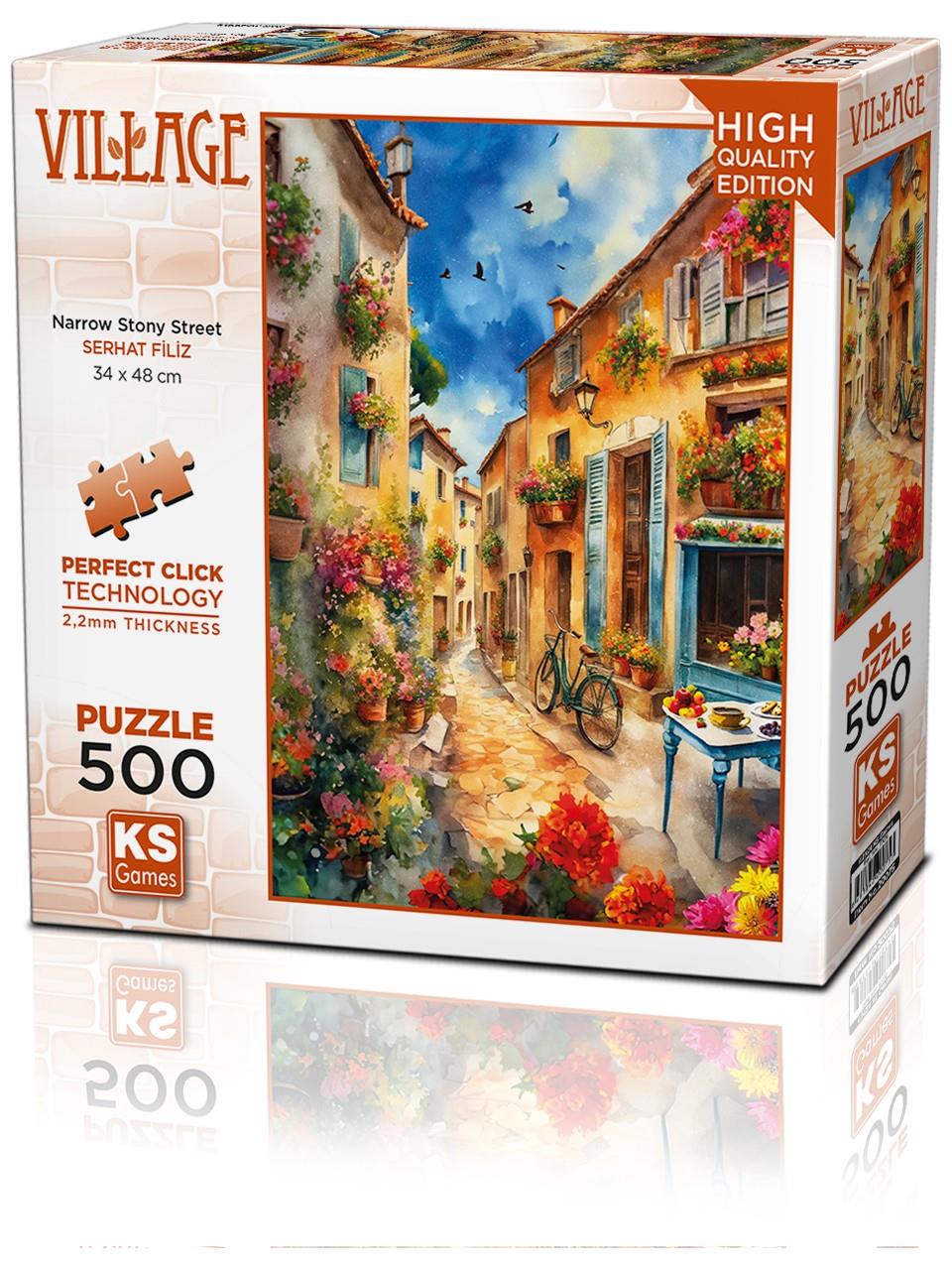 KS Games Narrow Stony Street 500 Parça Puzzle