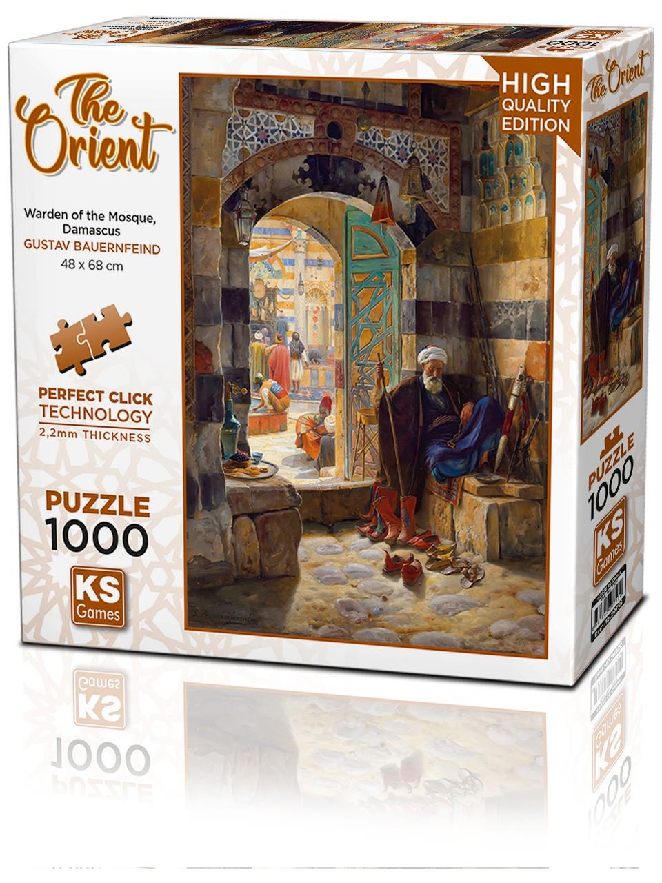 KS Games Warden Of The Mosque Damascus 1000 Parça Puzzle