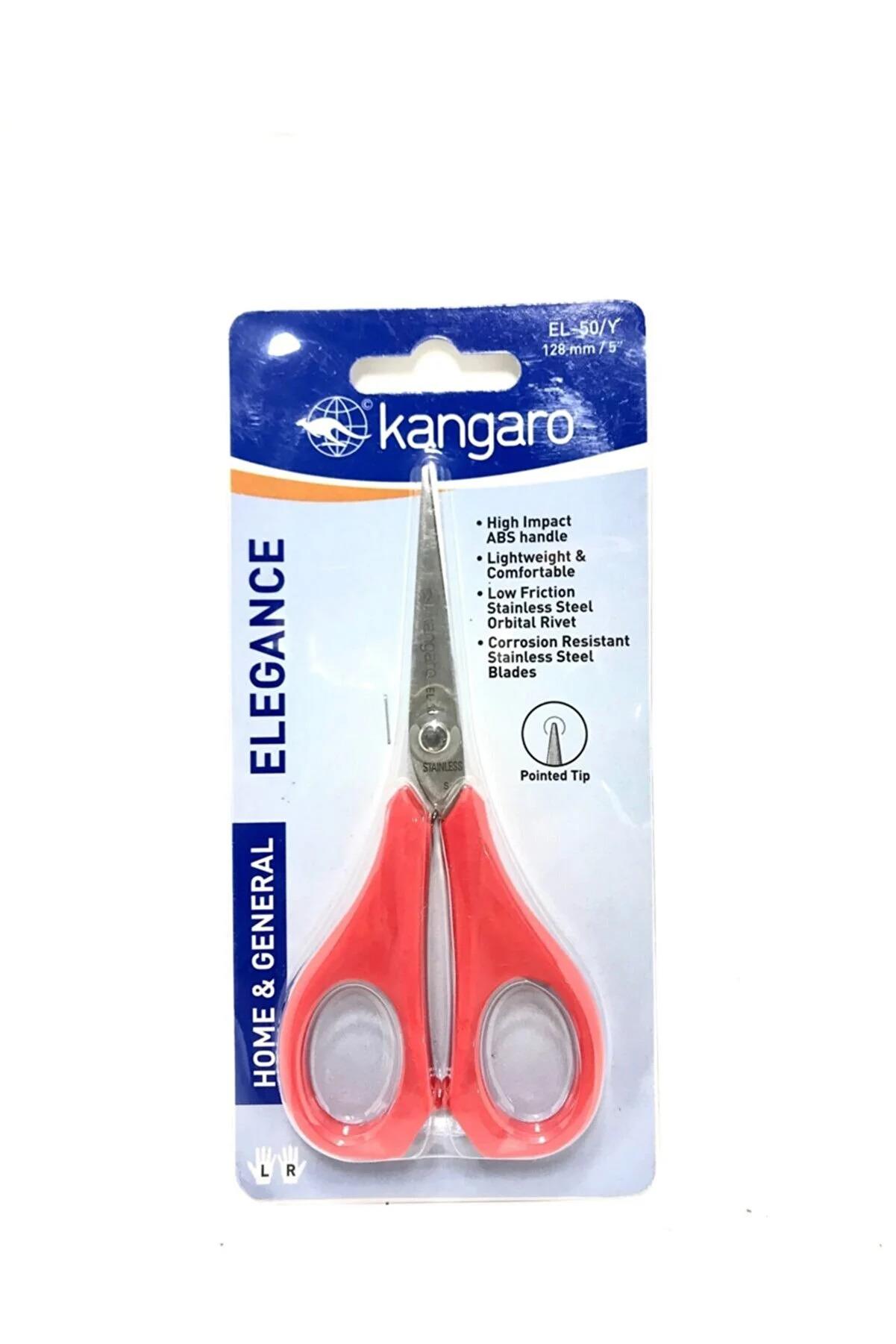 Kangaro Makas Elegance 128 MM Kırmızı Makas