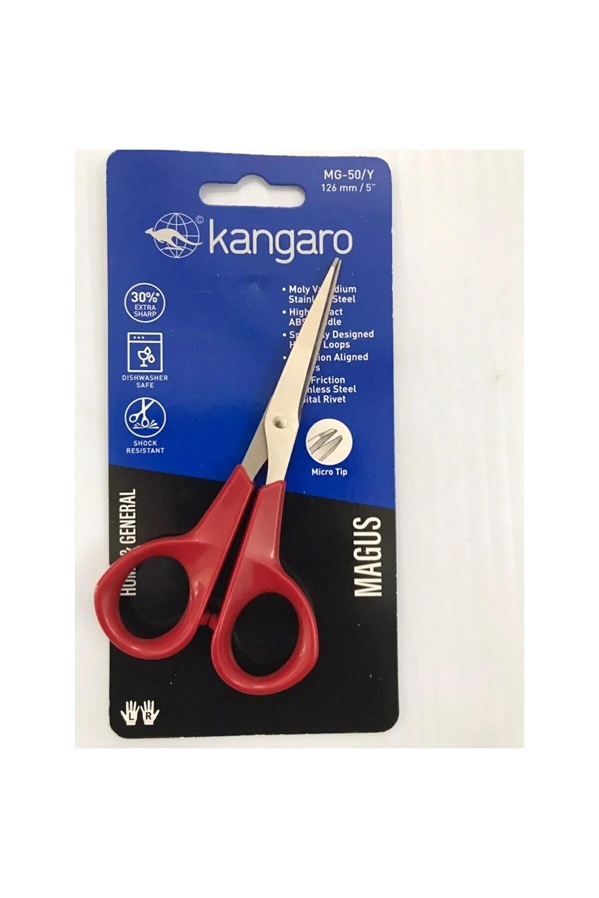 Kangaro Makas Magus 126 MM Kırmızı Makas